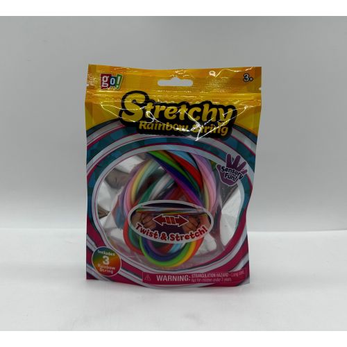 Vibrant Stretchy Rainbow String for Endless Crafting Fun
