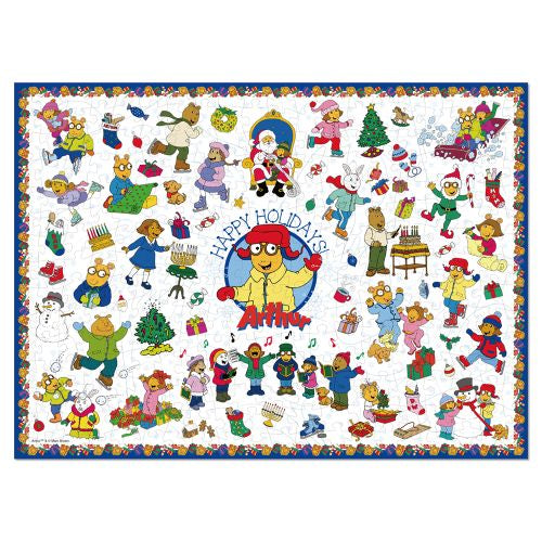 Arthur Happy Holidays Winter Fun Jigsaw Puzzle - 150 pc - Image 3