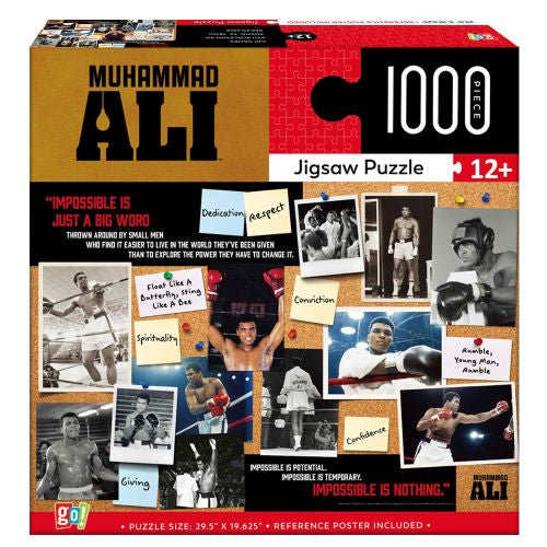 Alternative view of GC Muhammad Ali Legendary Boxer Jigsaw Puzzle - 1000 pc