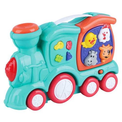 Alternative view of Whimsy Wheels B/O Talking Animal Train with Lights & Sounds
