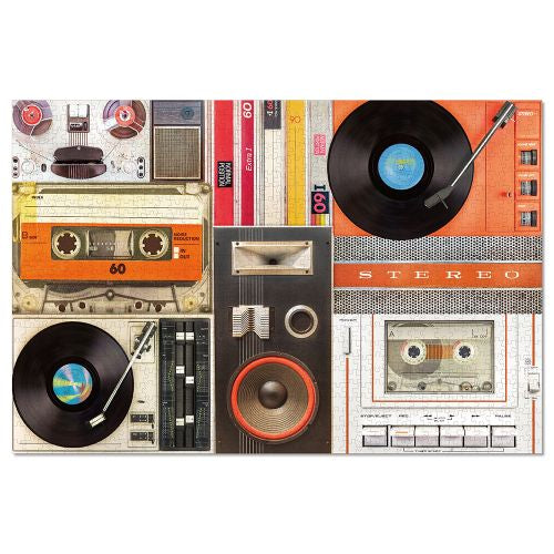 Alternative view of GC Retro Vinyl Record Jigsaw Puzzle - 1000 pc