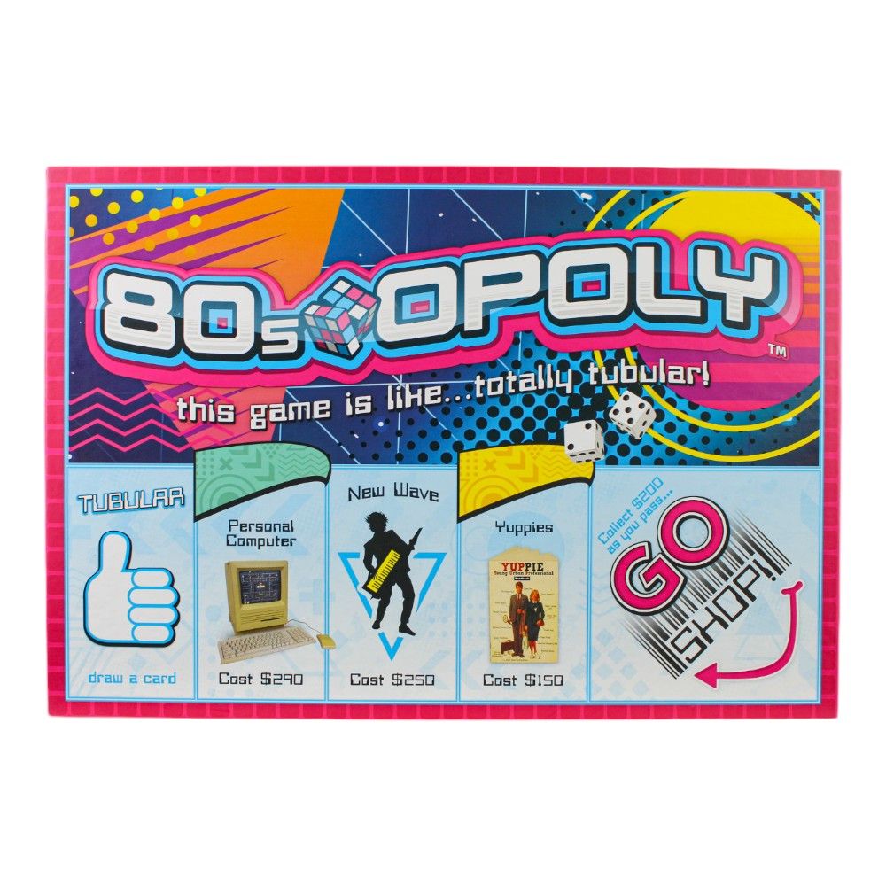 80s Opoly Retro Board Game