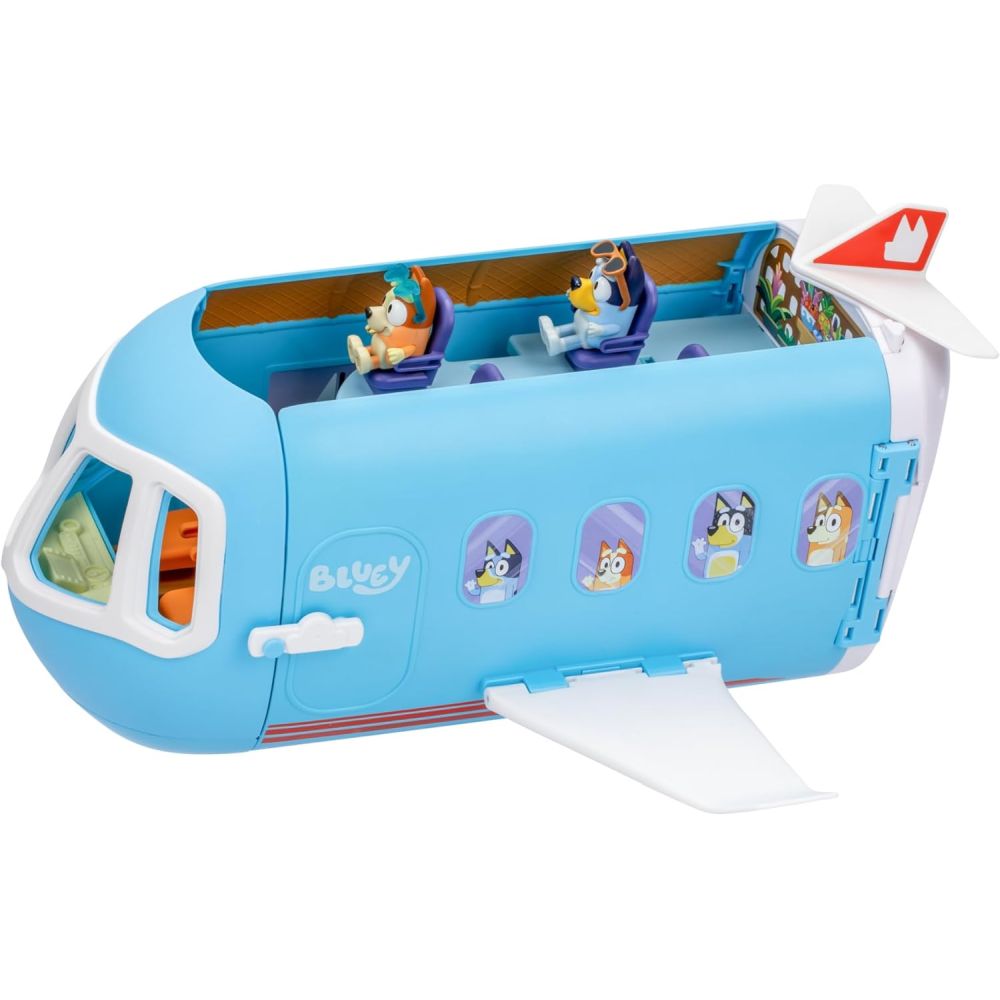 Bluey 3-in-1 Transforming Airplane Playset - Adventure Awaits