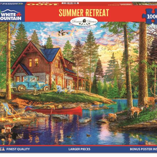 Alternative view of Dominic Davison Summer Retreat 1000pc Jigsaw Puzzle