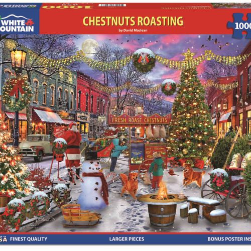 Alternative view of Chesnuts Roasting 1000pc Puzzle