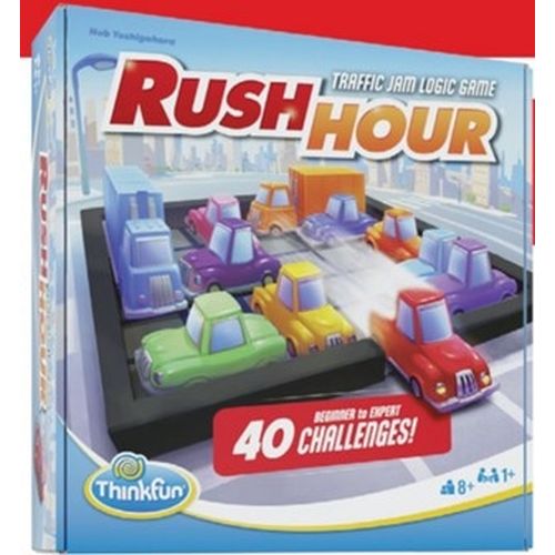 Rush Hour Deluxe Edition Traffic Jam Logic Game