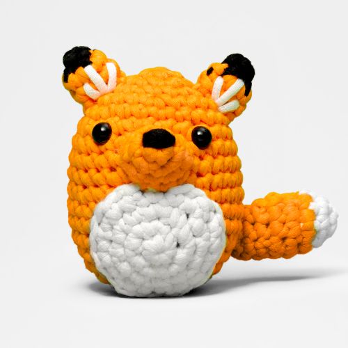 Woobles Fox Beginner-Friendly Crochet Kit