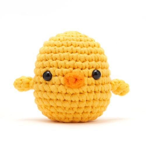 Woobles Chick Beginner-Friendly Crochet Kit