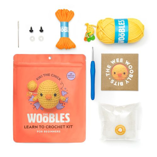 Alternative view of Woobles Chick Beginner-Friendly Crochet Kit