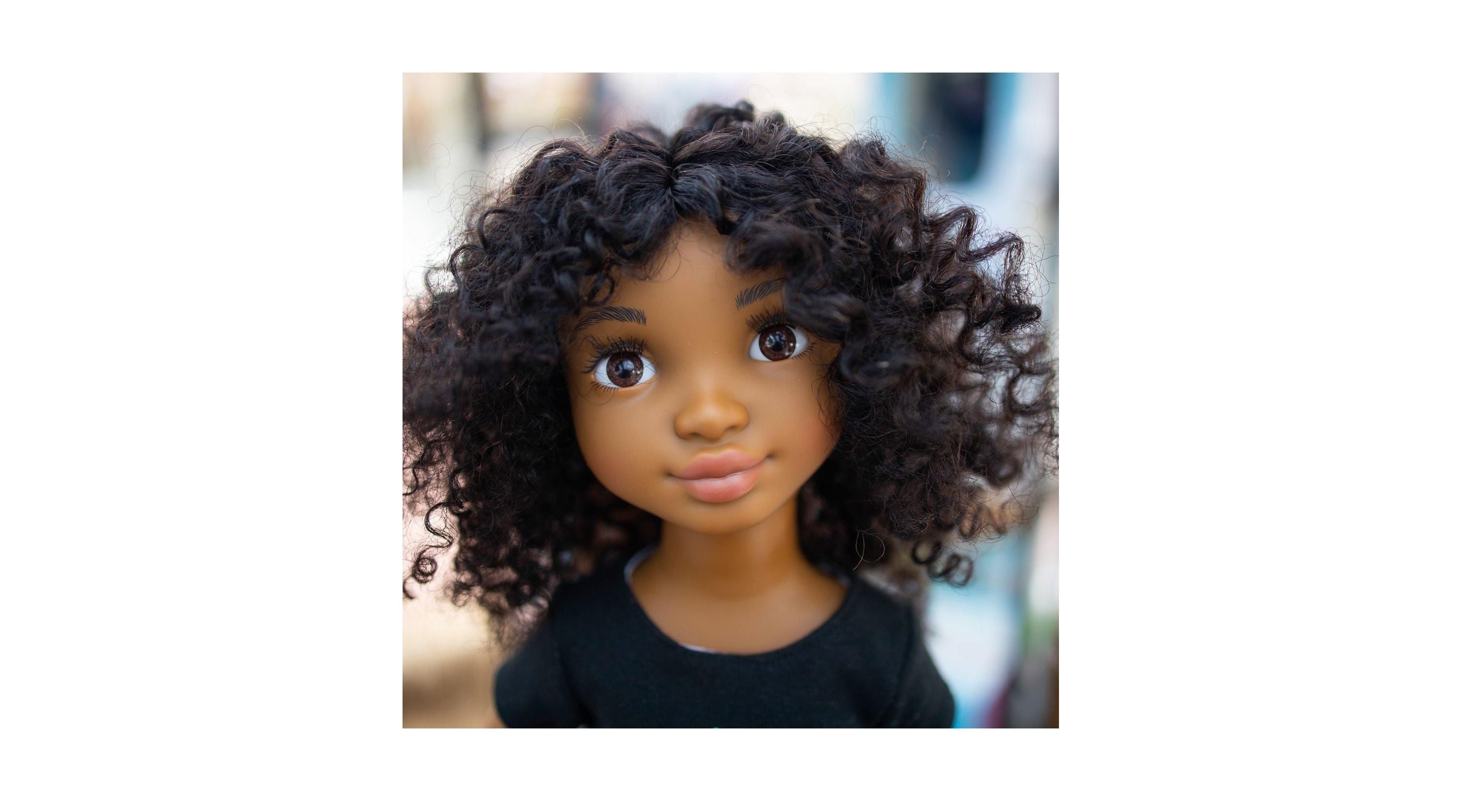 Alternative view of Healthy Roots 18 inch Doll - Zoe with Curly Hair
