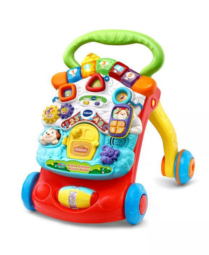 VTech Stroll & Discover Activity Walker - Interactive Toddler Learning Toy