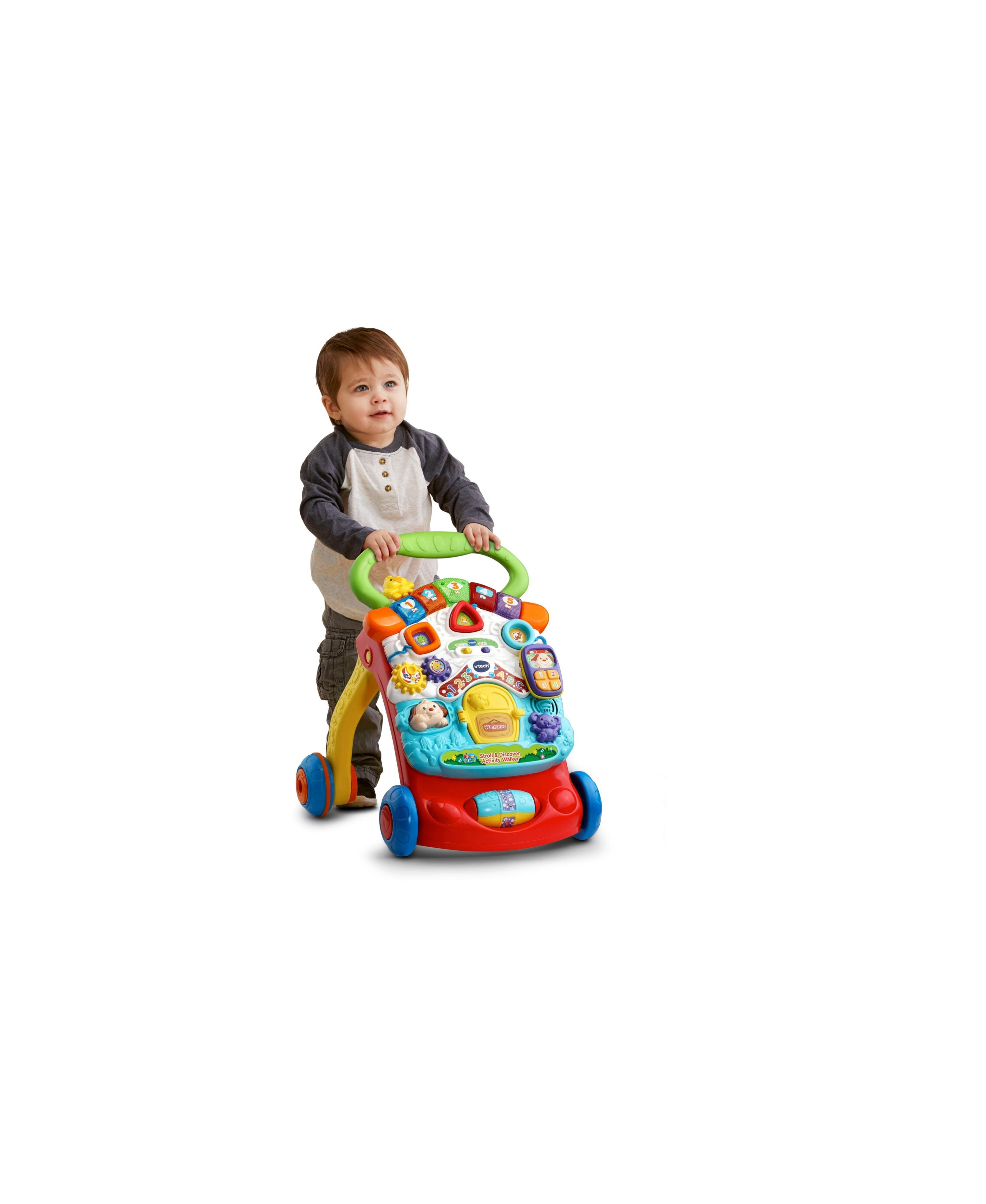 Alternative view of VTech Stroll & Discover Activity Walker - Interactive Toddler Learning Toy