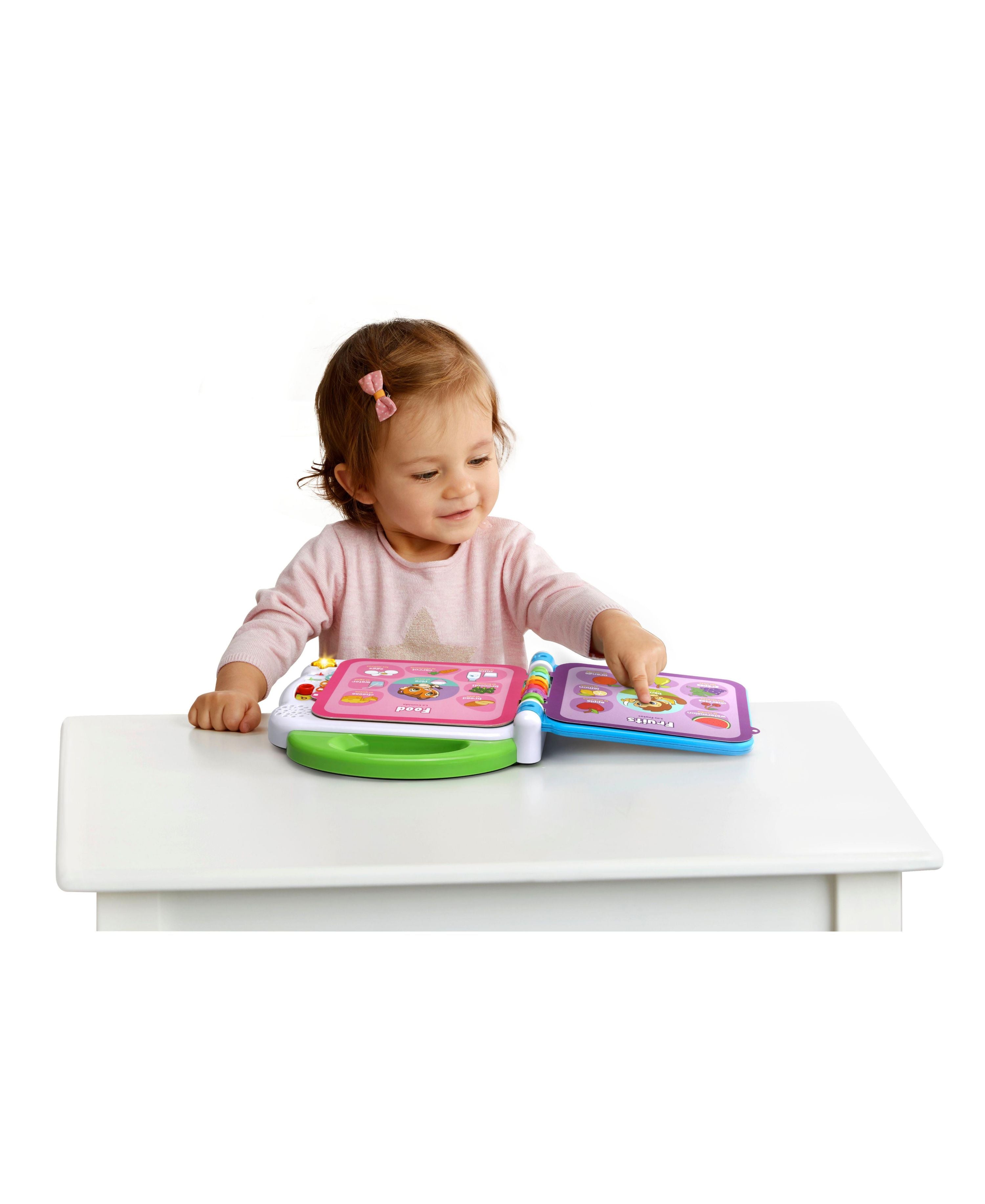 Alternative view of LeapFrog Learning Friends 100 Words Book - Interactive Bilingual Educational Toy