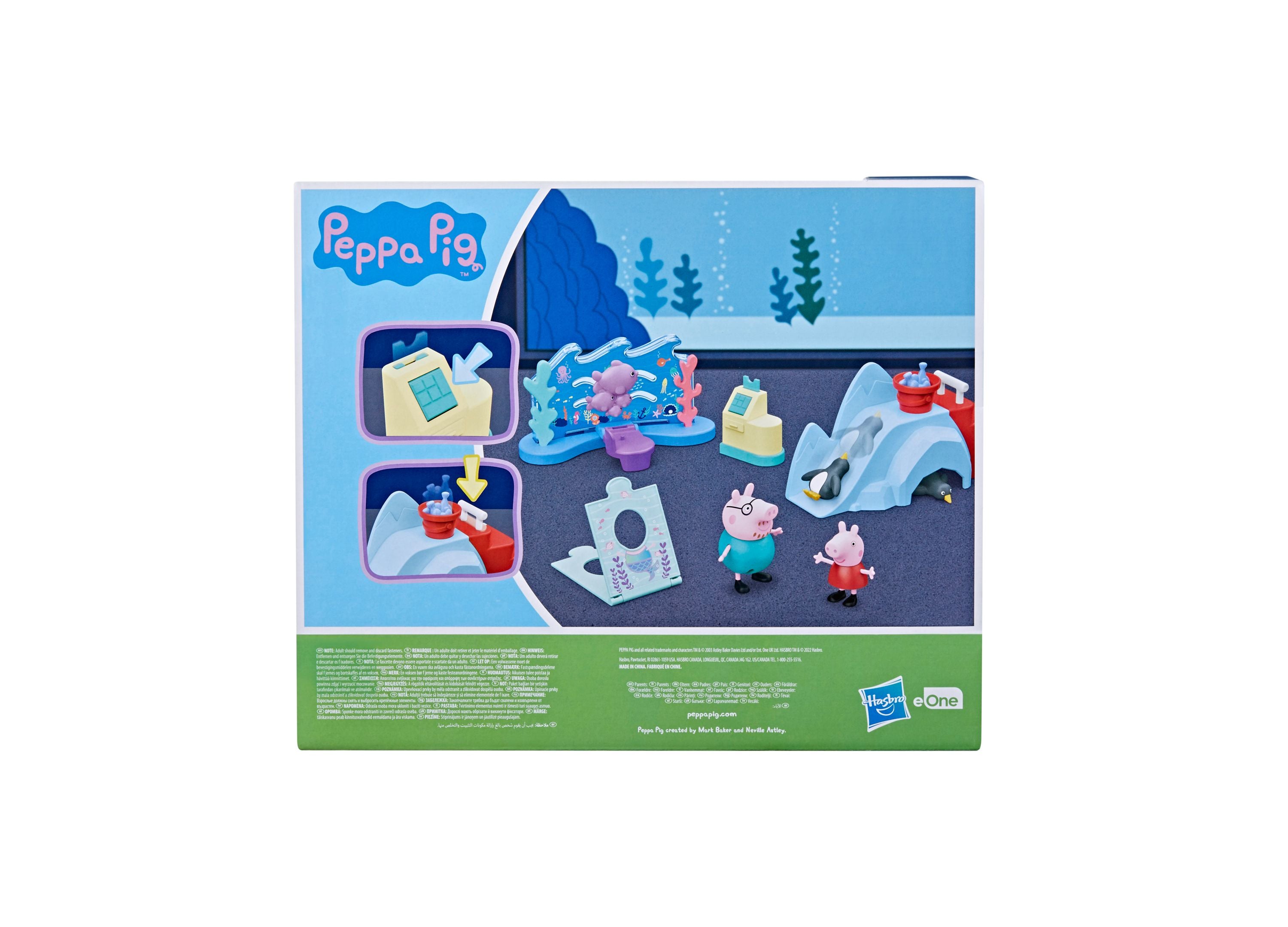 Alternative view of Peppa Pig Aquarium Adventure Play Set - 8 Piece Interactive Set