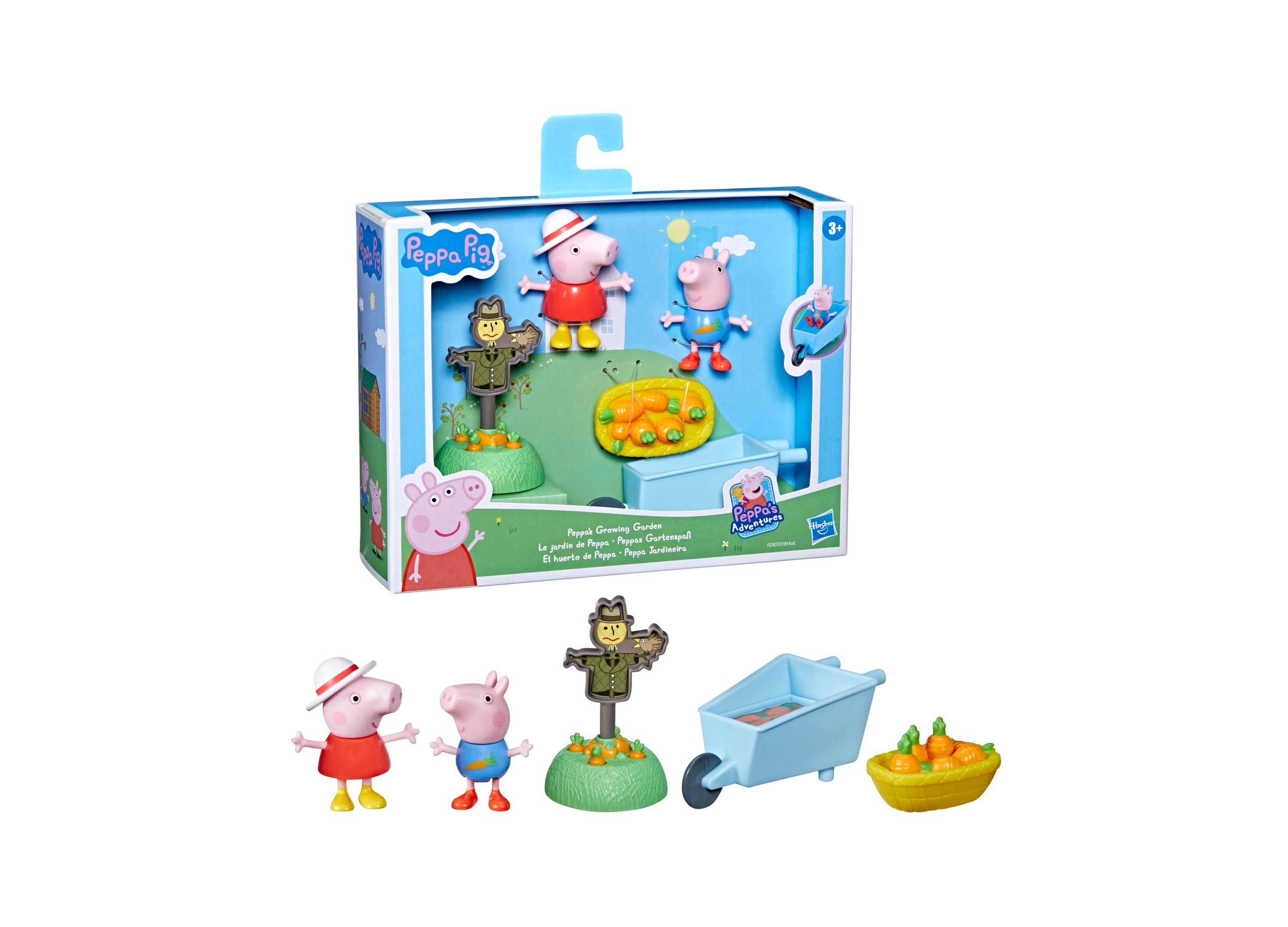 Alternative view of Peppa Pig Growing Garden Play Set - Interactive 5-Piece Set