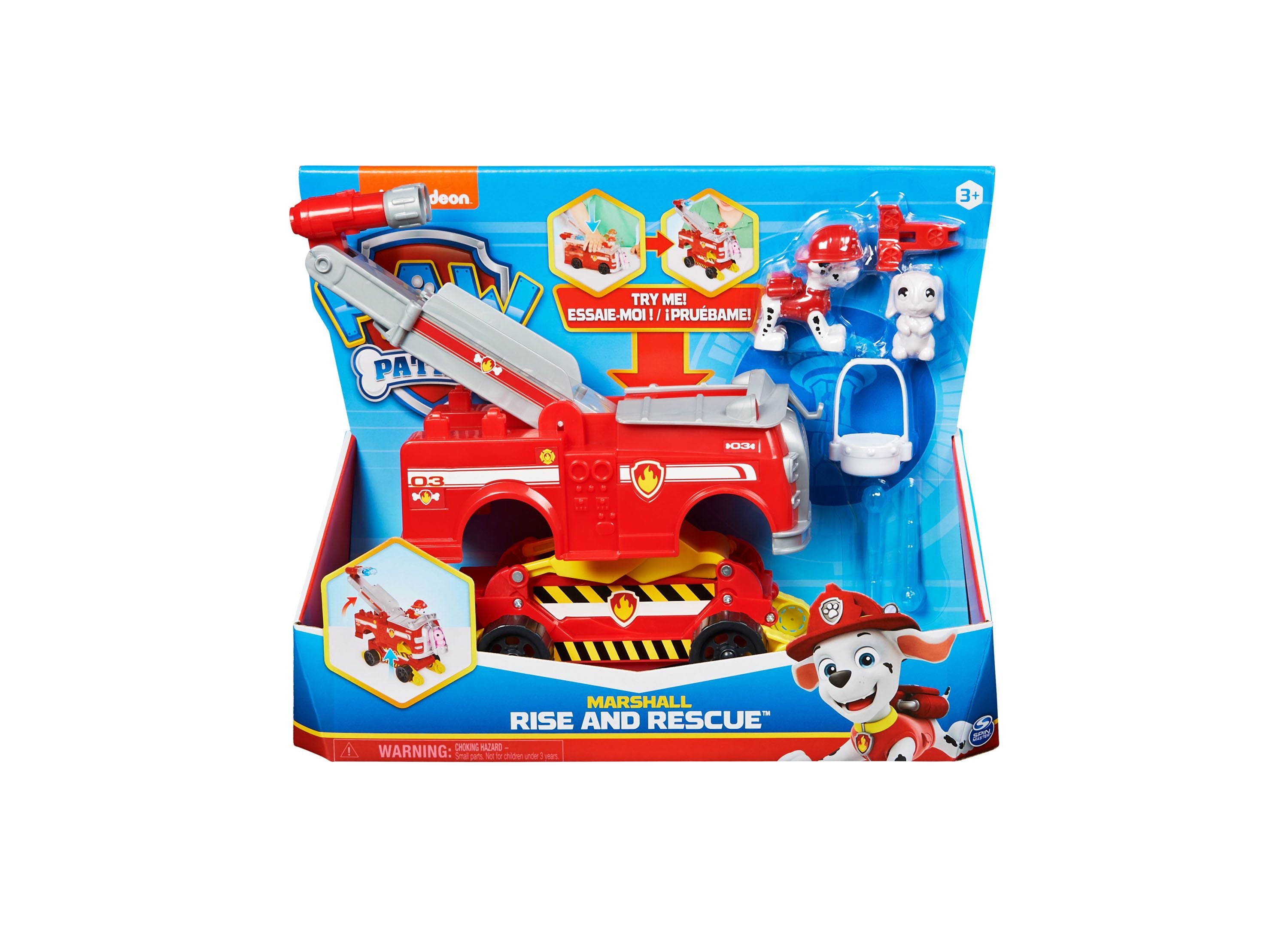 Alternative view of PAW Patrol Marshall's Rise and Rescue Vehicle Playset with Action Figures