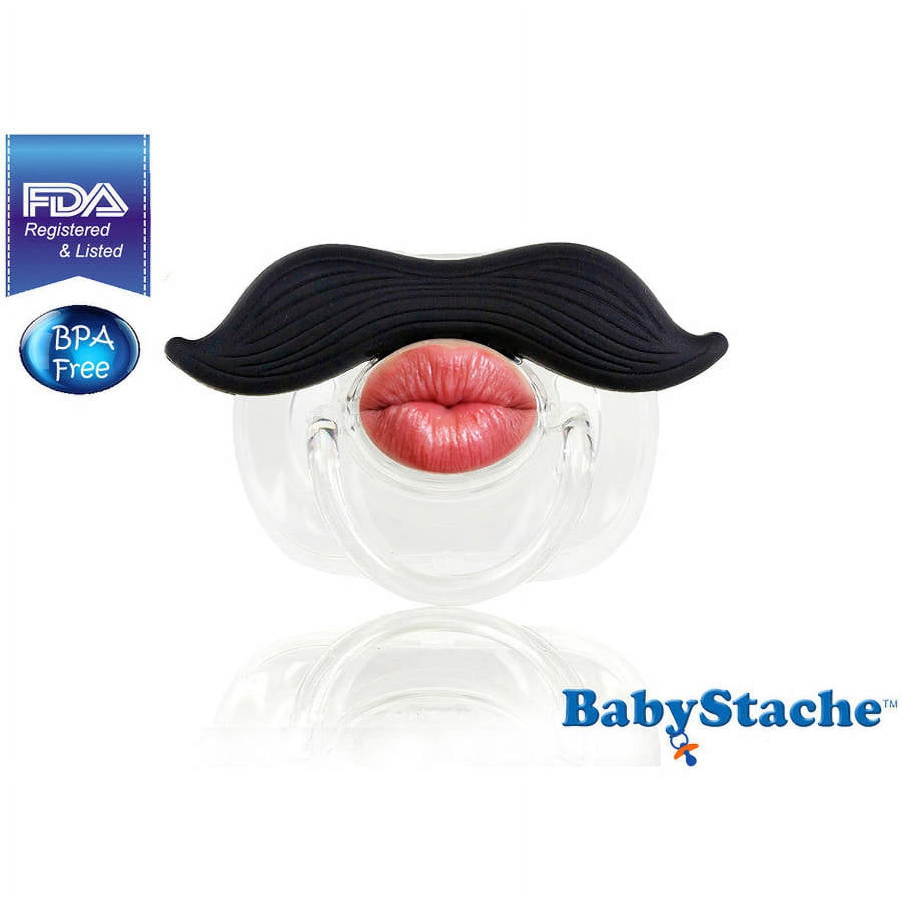 Babystache Kissable Romeo Pac - Hilarious Mustache Design