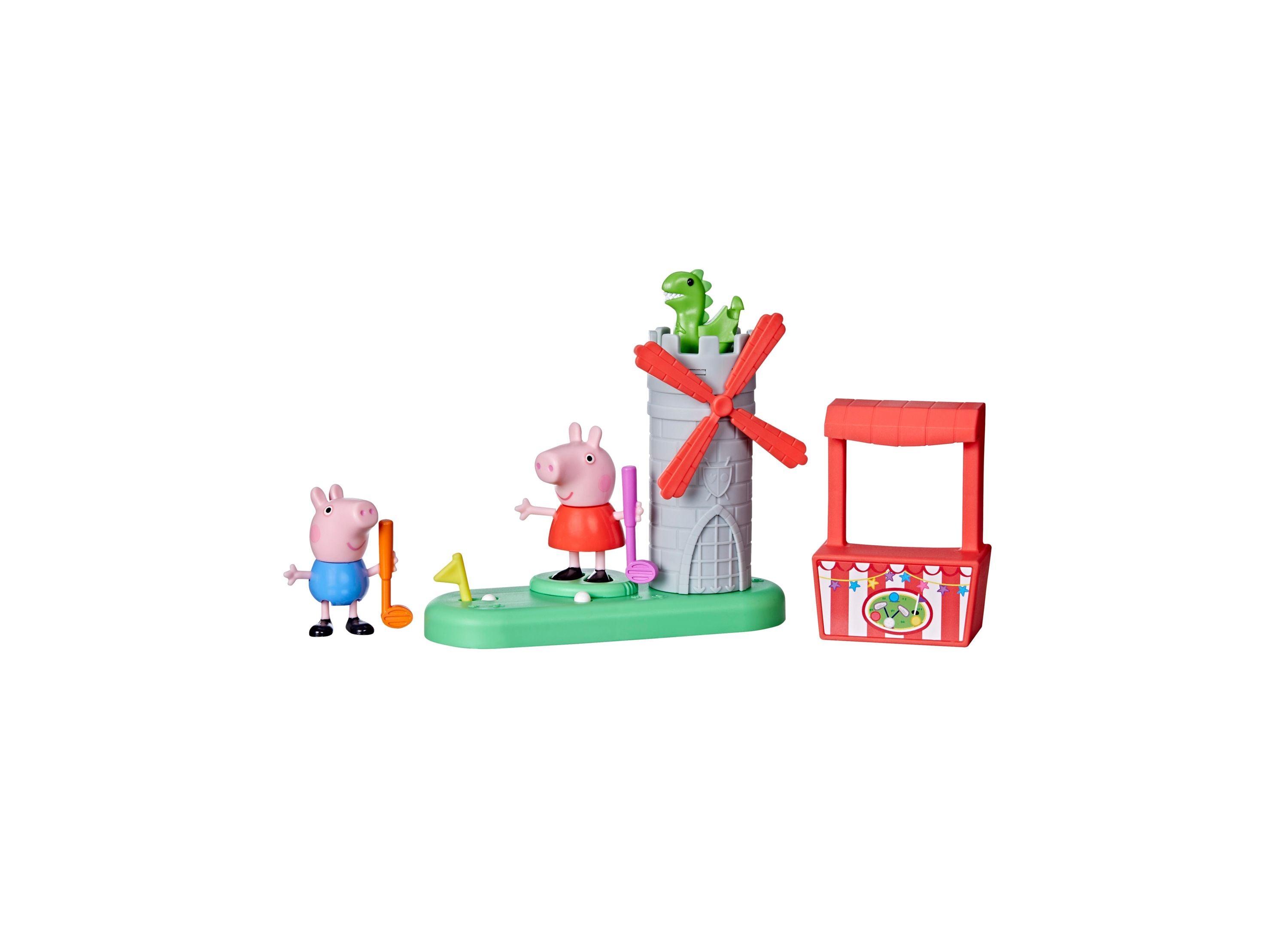 Hasbro Peppa Pig Mini Golf Play Set with Windmill Feature