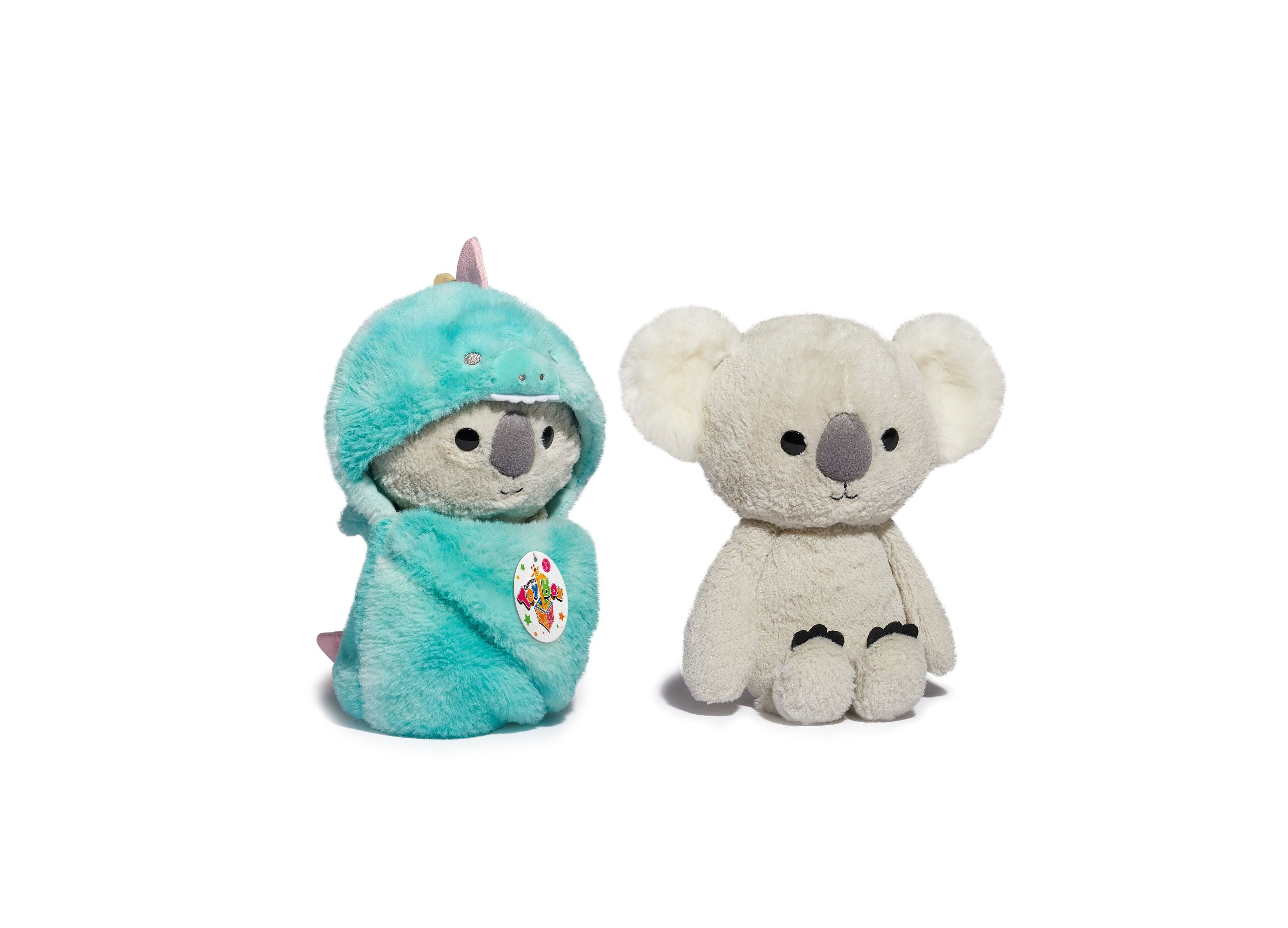 Geoffrey's Toy Box 10 inch Cozie Friends Koala Dragon Plush - Exclusive to Macy's