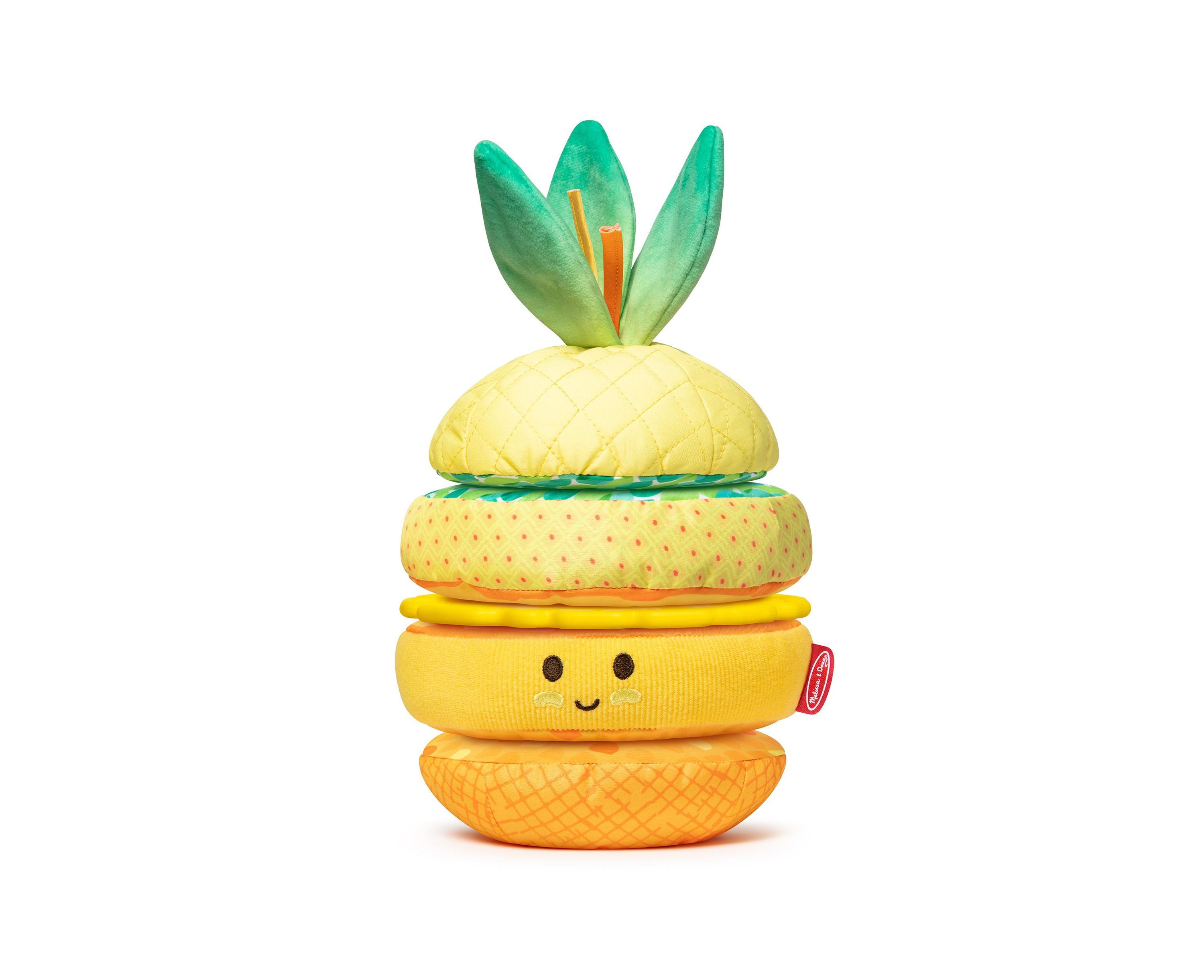 Alternative view of Melissa & Doug Pineapple Soft Stacker - Tropical Fun Set