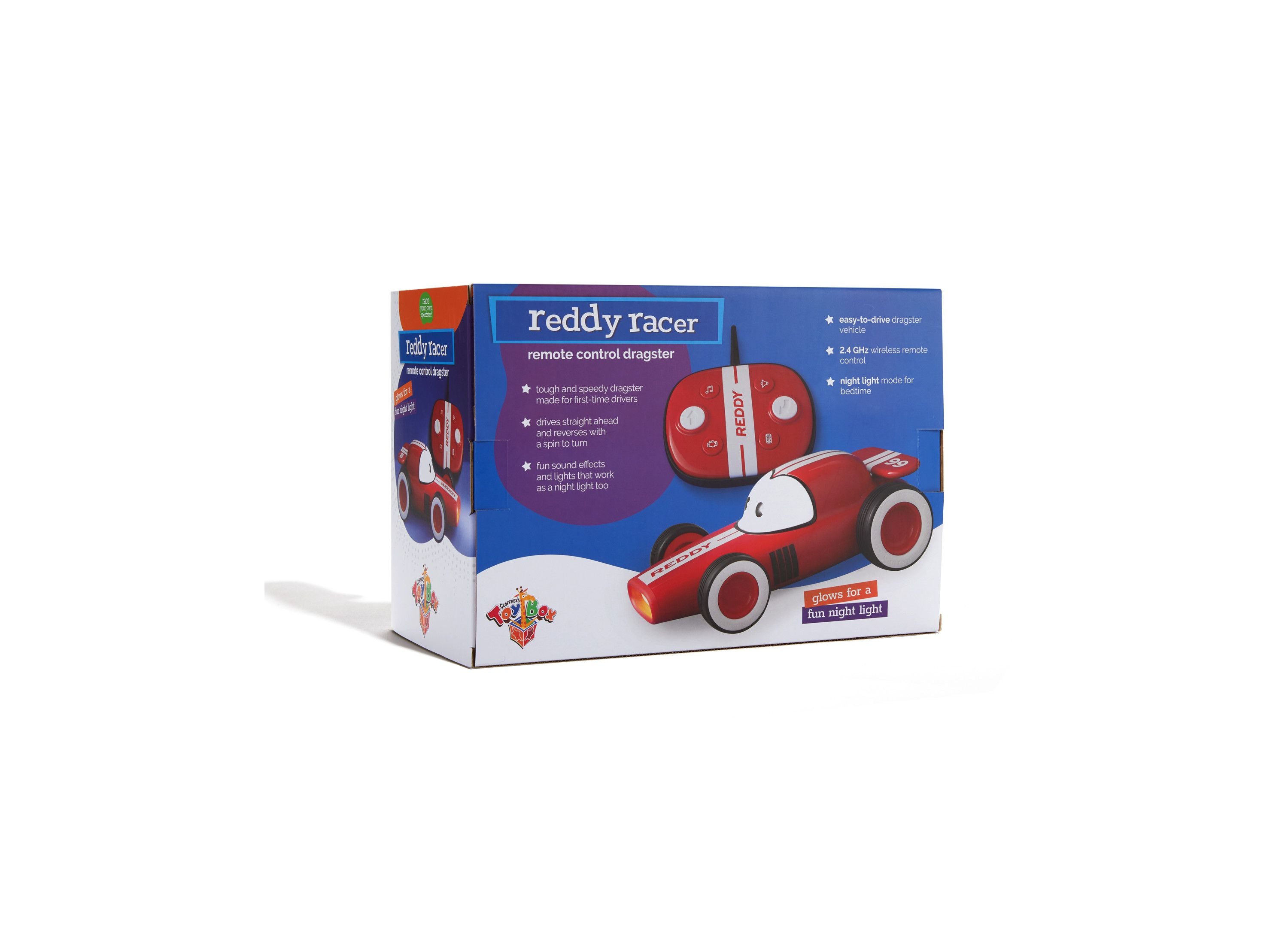 Geoffrey's Toy Box Reddy Racer RC Dragster - Red - Exclusive to Macy's - Image 4