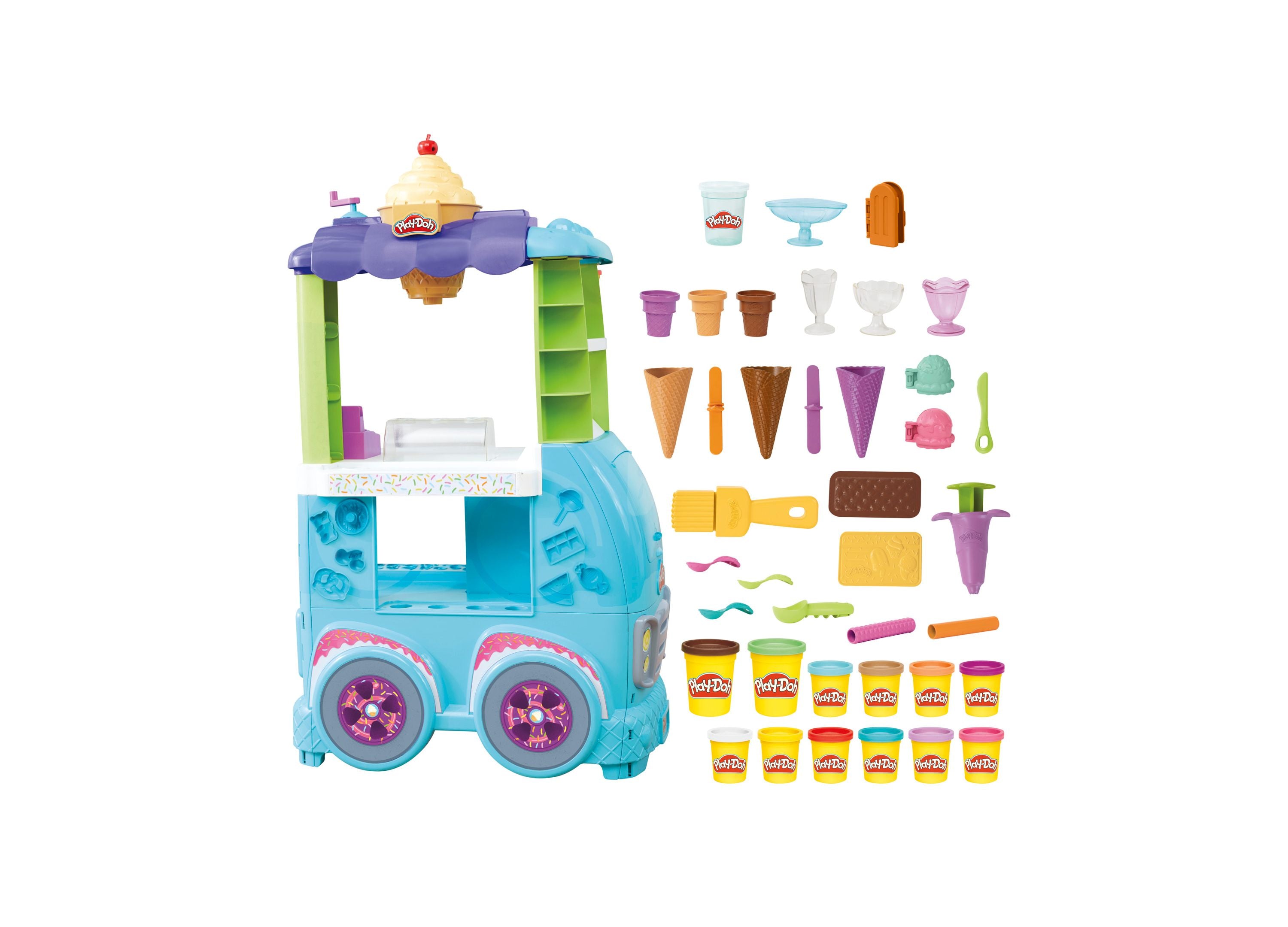 Play-Doh Kitchen Creations Ultimate Ice Cream Truck Playset