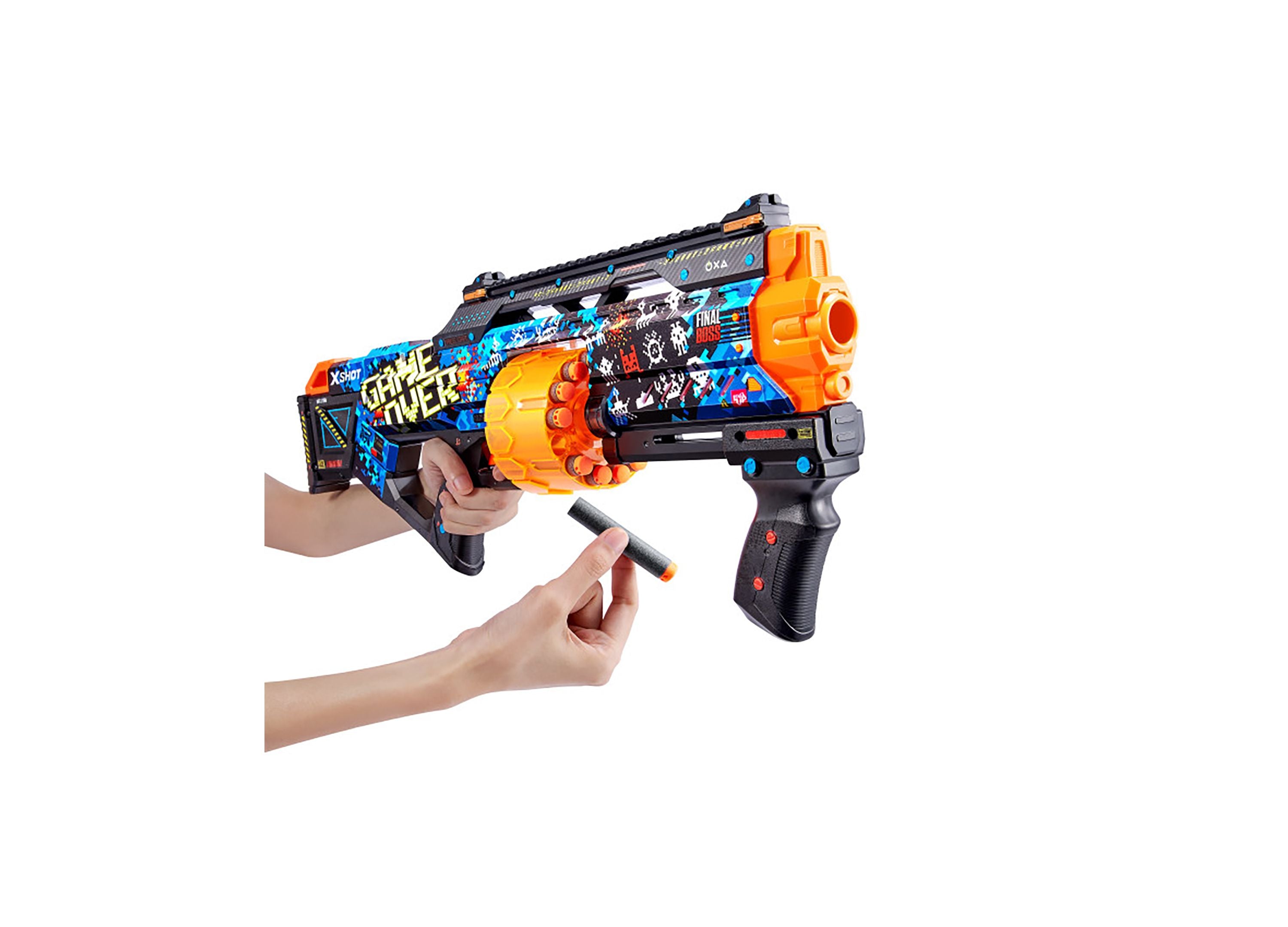 Zuru X-Shot Skins Last Stand Dart Blaster - Game Over Edition - Image 3
