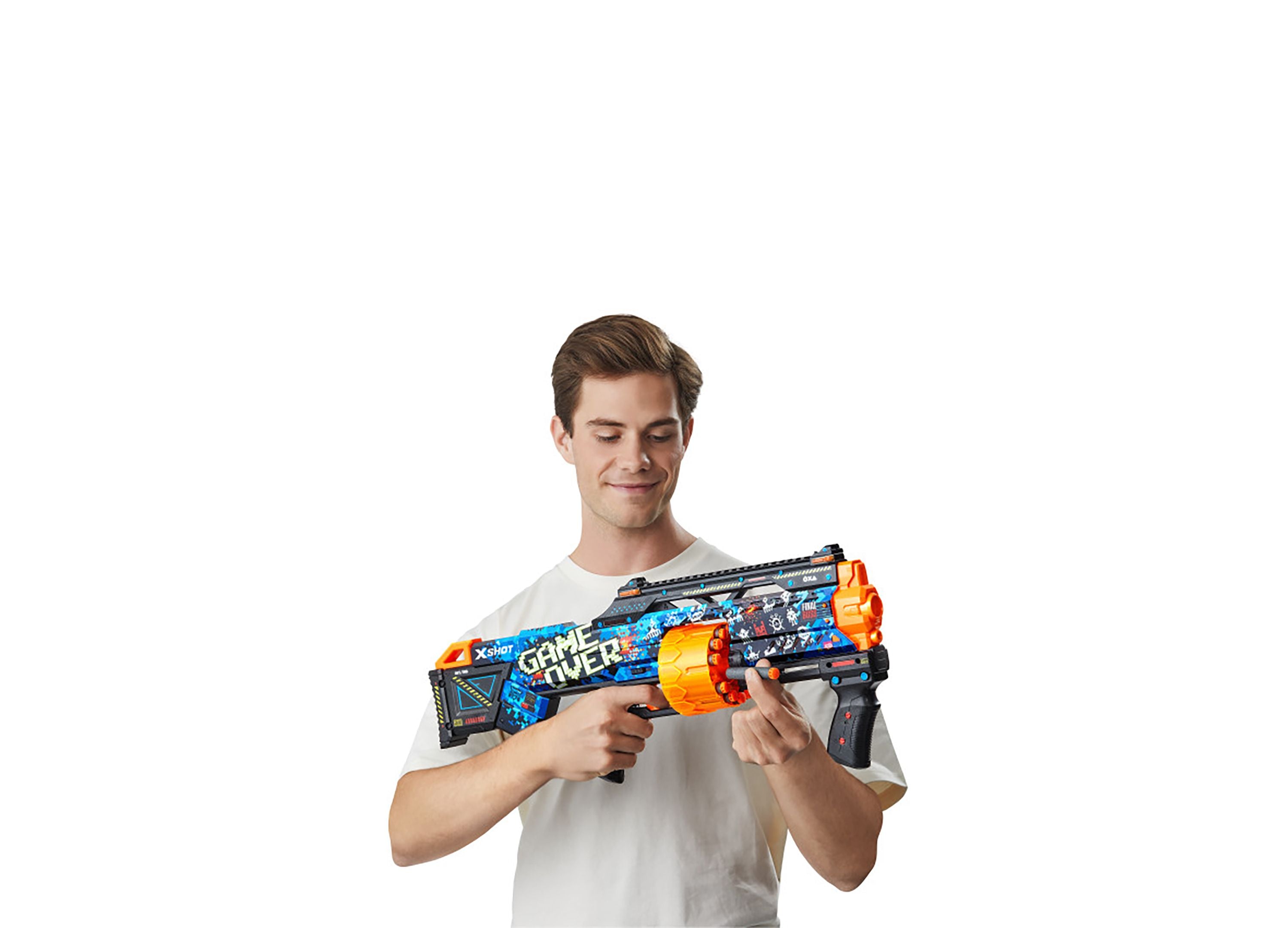 Zuru X-Shot Skins Last Stand Dart Blaster - Game Over Edition - Image 4