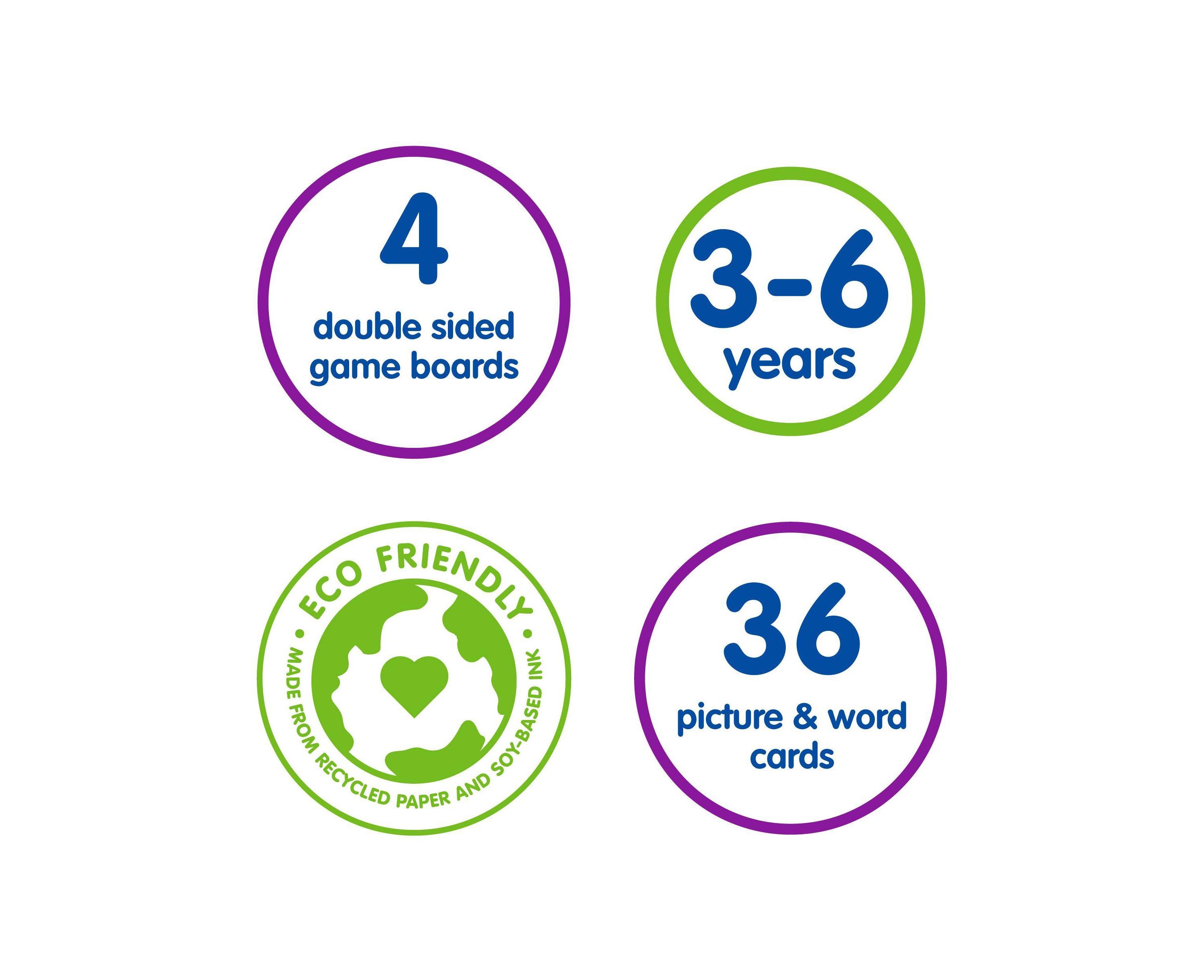 Match It! Space Bingo Educational Board Game - Image 2