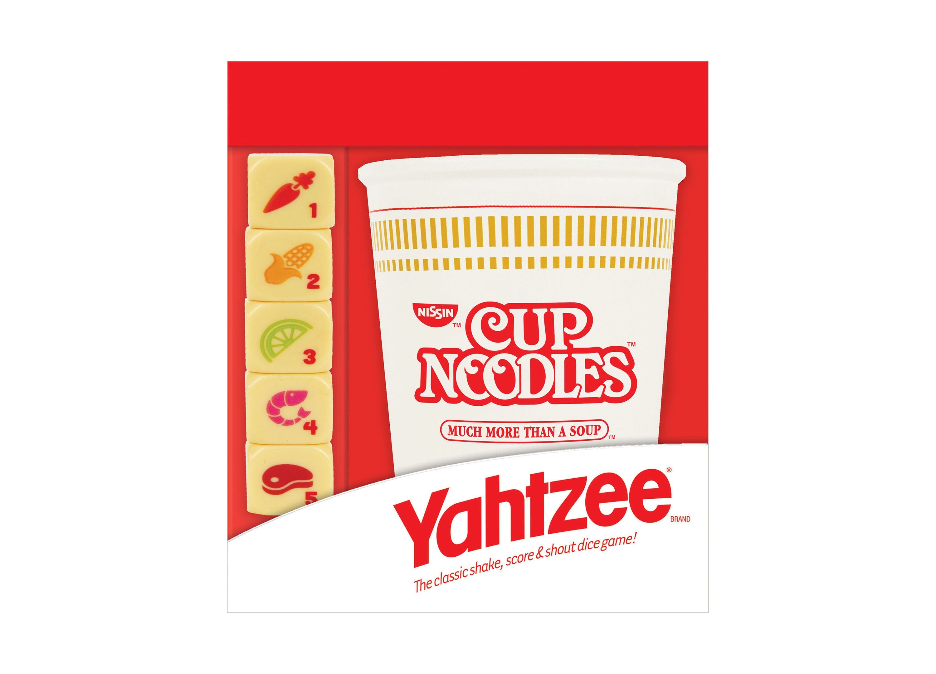 Alternative view of Nissin Cup Noodles Yahtzee Dice Game By Usaopoly