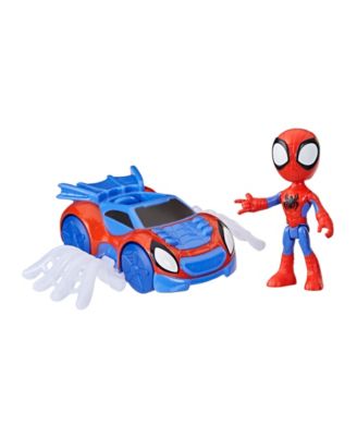 Alternative view of Marvel Spidey and His Amazing Friends 4" Web Crawler Playset with Action Figure