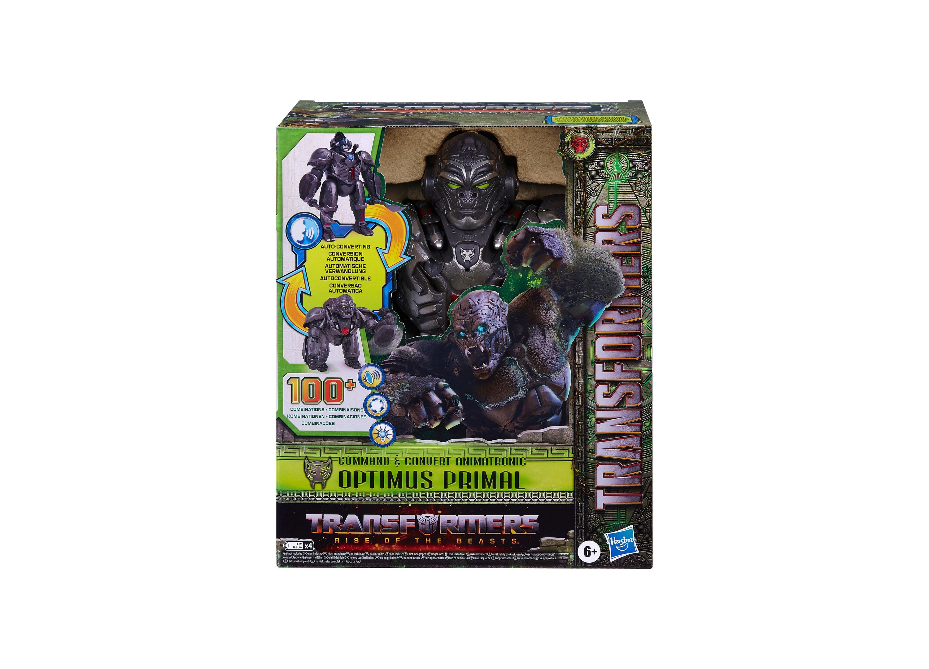 Hasbro Transformers: Rise of the Beasts 12.5-inch Command & Convert Animatronic Optimus Primal - Image 5