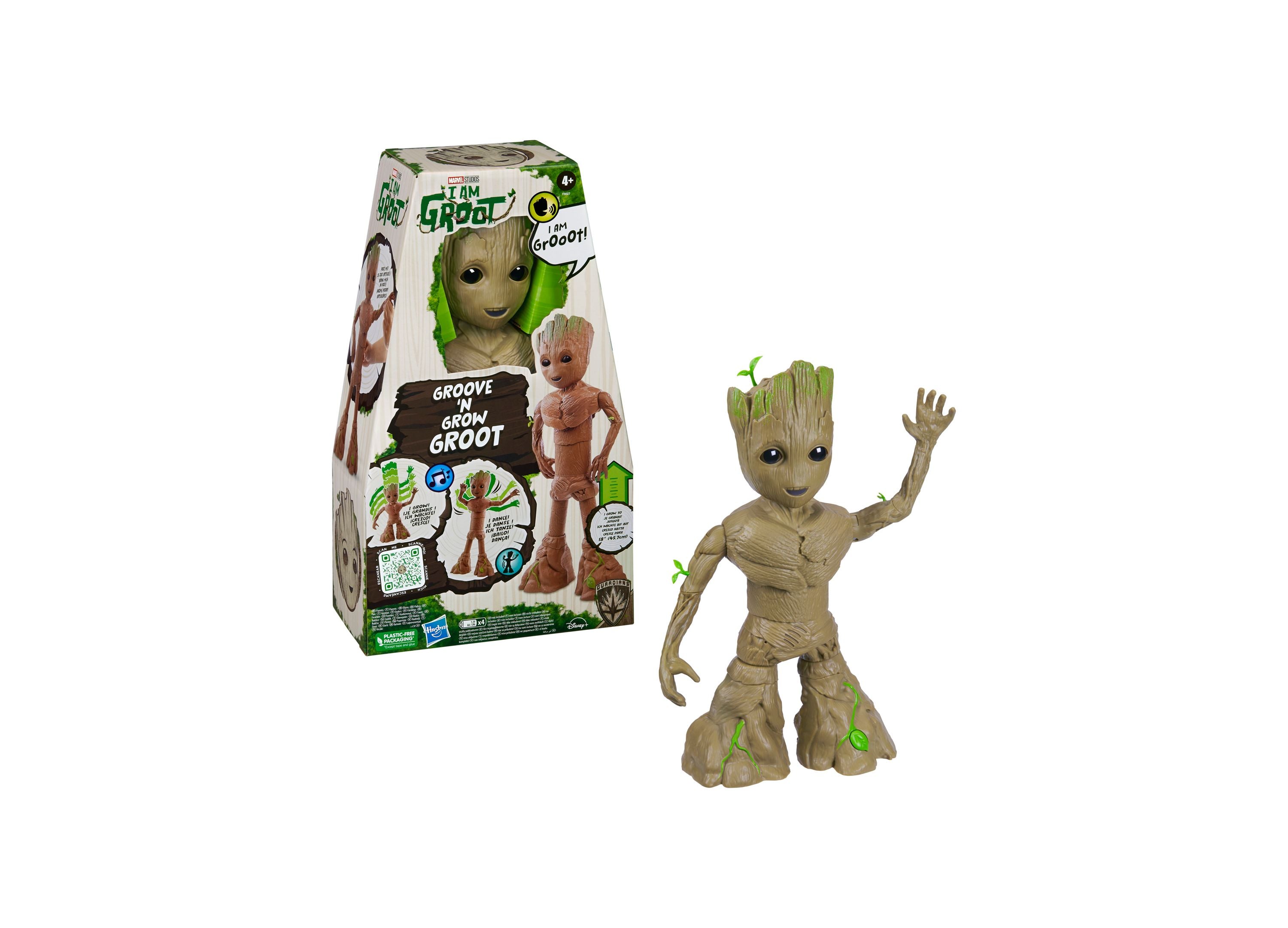 Alternative view of Marvel Studios Groove 'N Grow Groot Interactive Figure