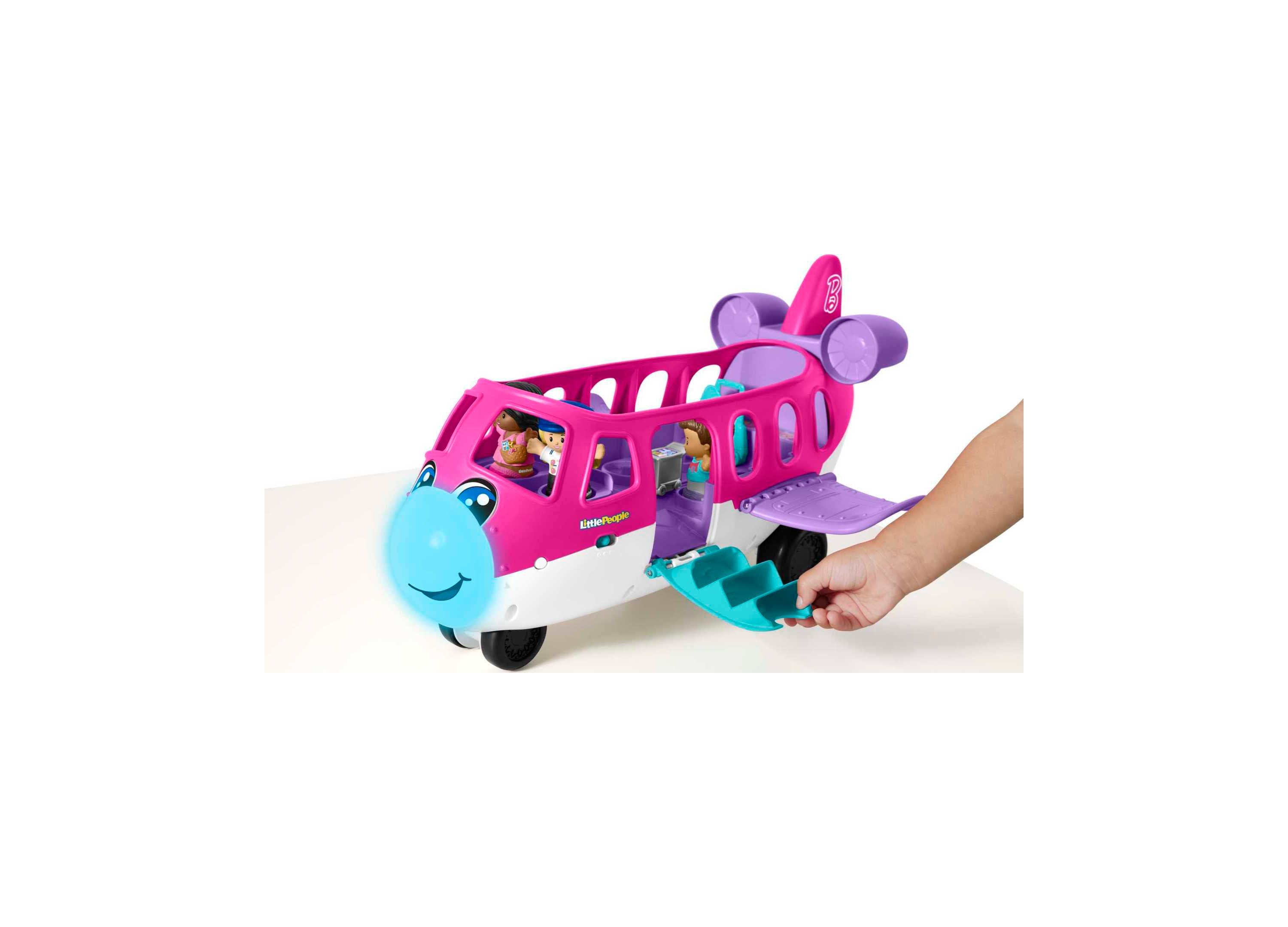 Alternative view of Fisher-Price Little People Barbie Little Dream Plane - Interactive Toy Airplane