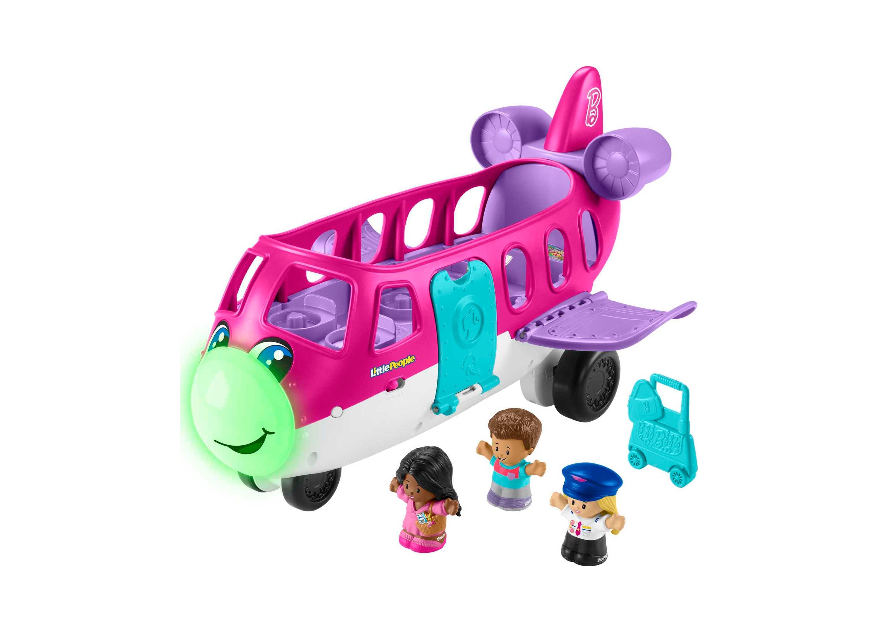 Fisher-Price Little People Barbie Little Dream Plane - Interactive Toy Airplane