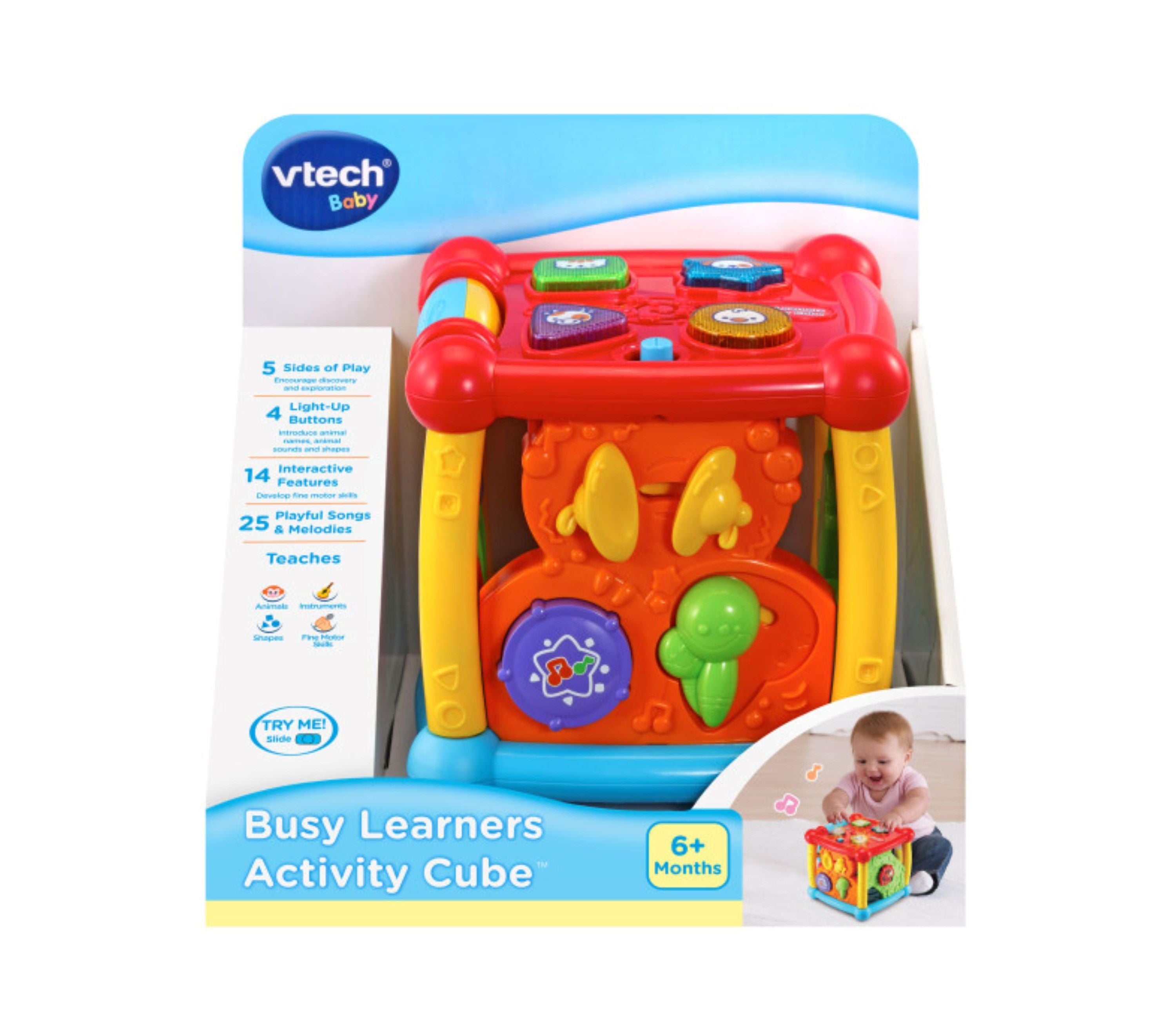 Alternative view of VTech Busy Learners Activity Cube – Interactive Educational Toy