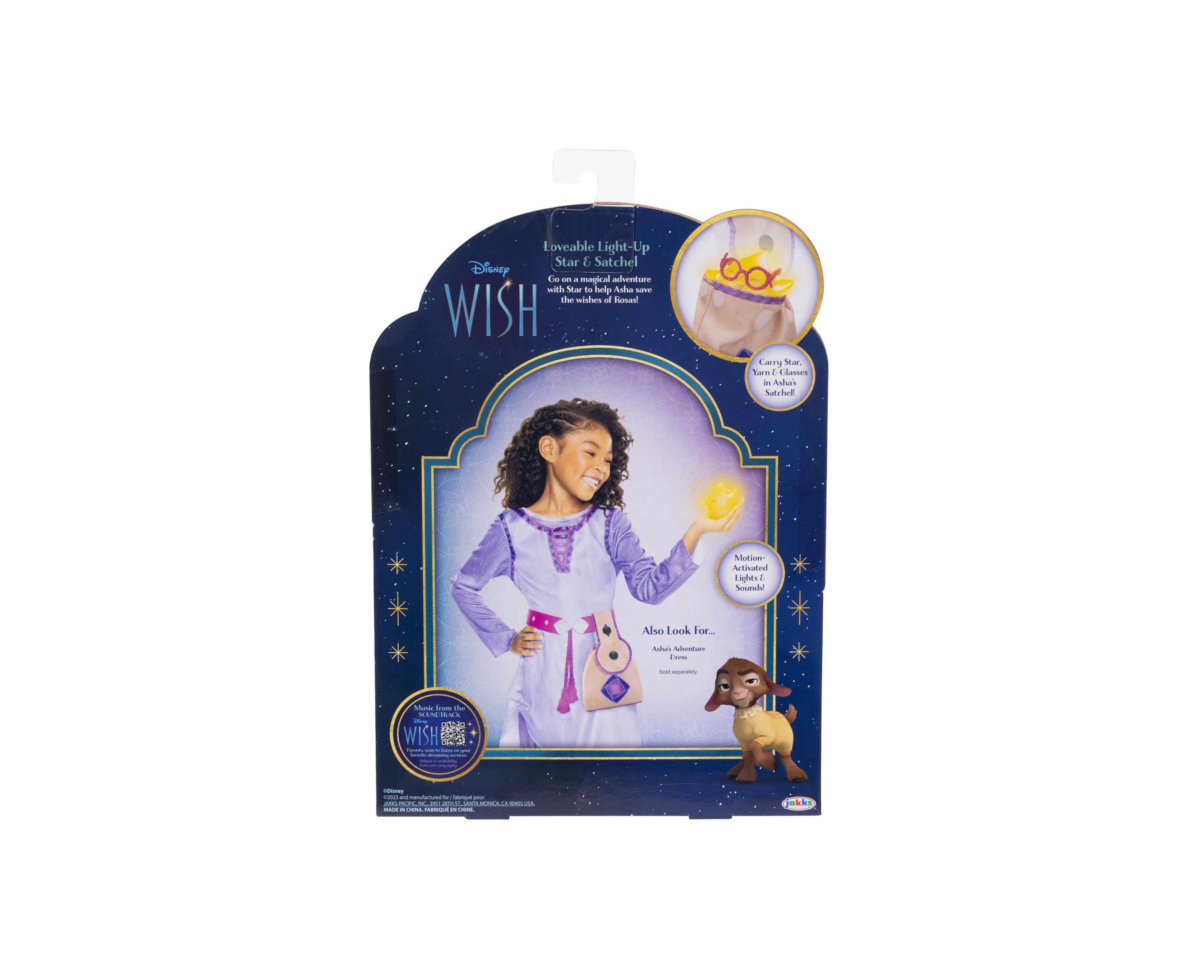 Disney Wish Interactive Light-Up Star with Satchel - Role Play Toy - Image 4