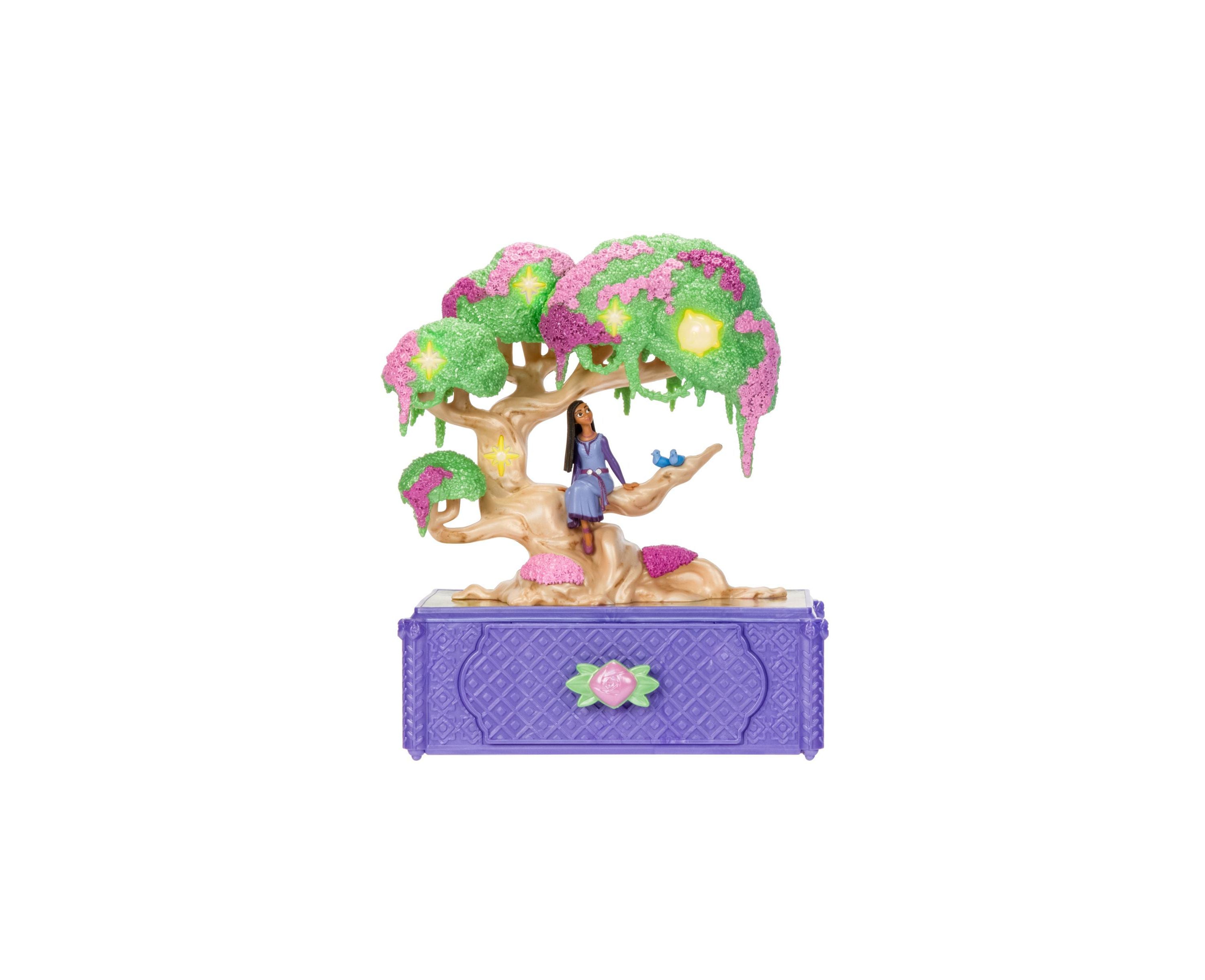 Disney Wish Asha's Musical Wishing Tree Jewelry Box - Interactive Playset - Image 3