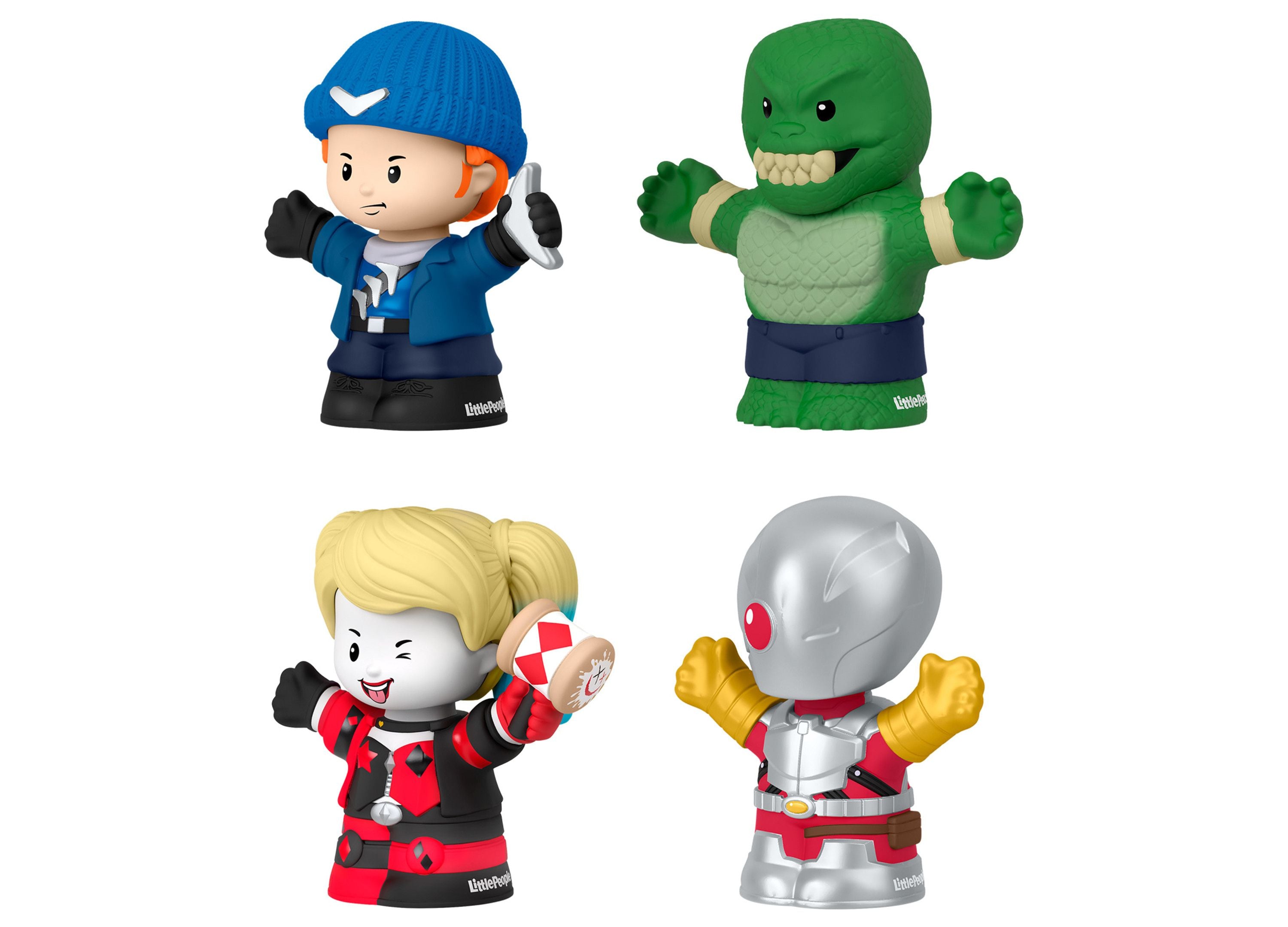Alternative view of Fisher-Price Little People Collector Suicide Squad 2.5" Figure Set, 4 Characters