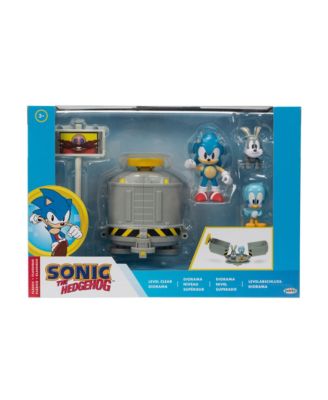 Sonic the Hedgehog 2.5" Level Clear Diorama Set with Classic Figures - Image 3