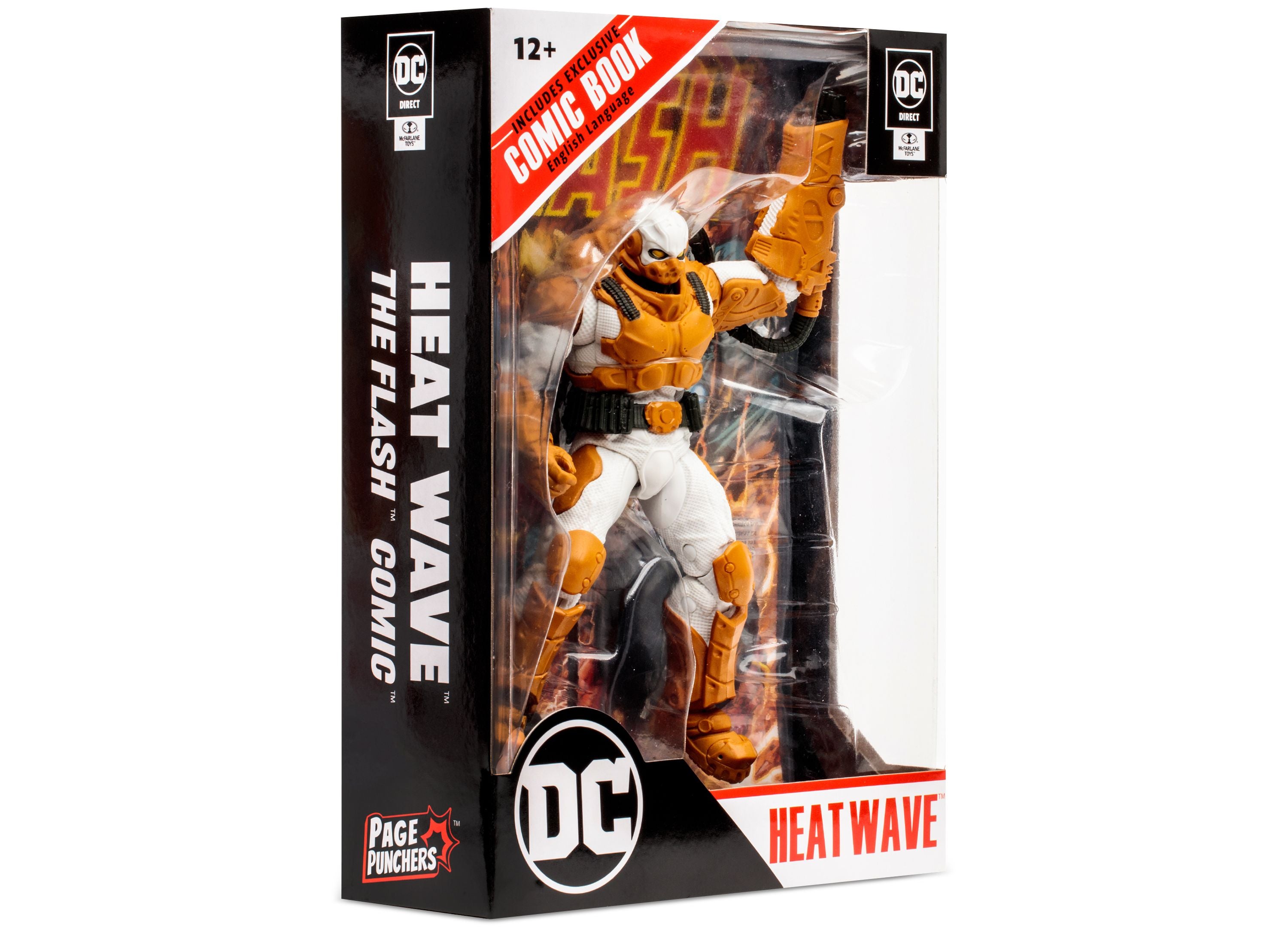 DC Direct Heat Wave 7-Inch Action Figure with Collectible Comic and Art Card - Image 8