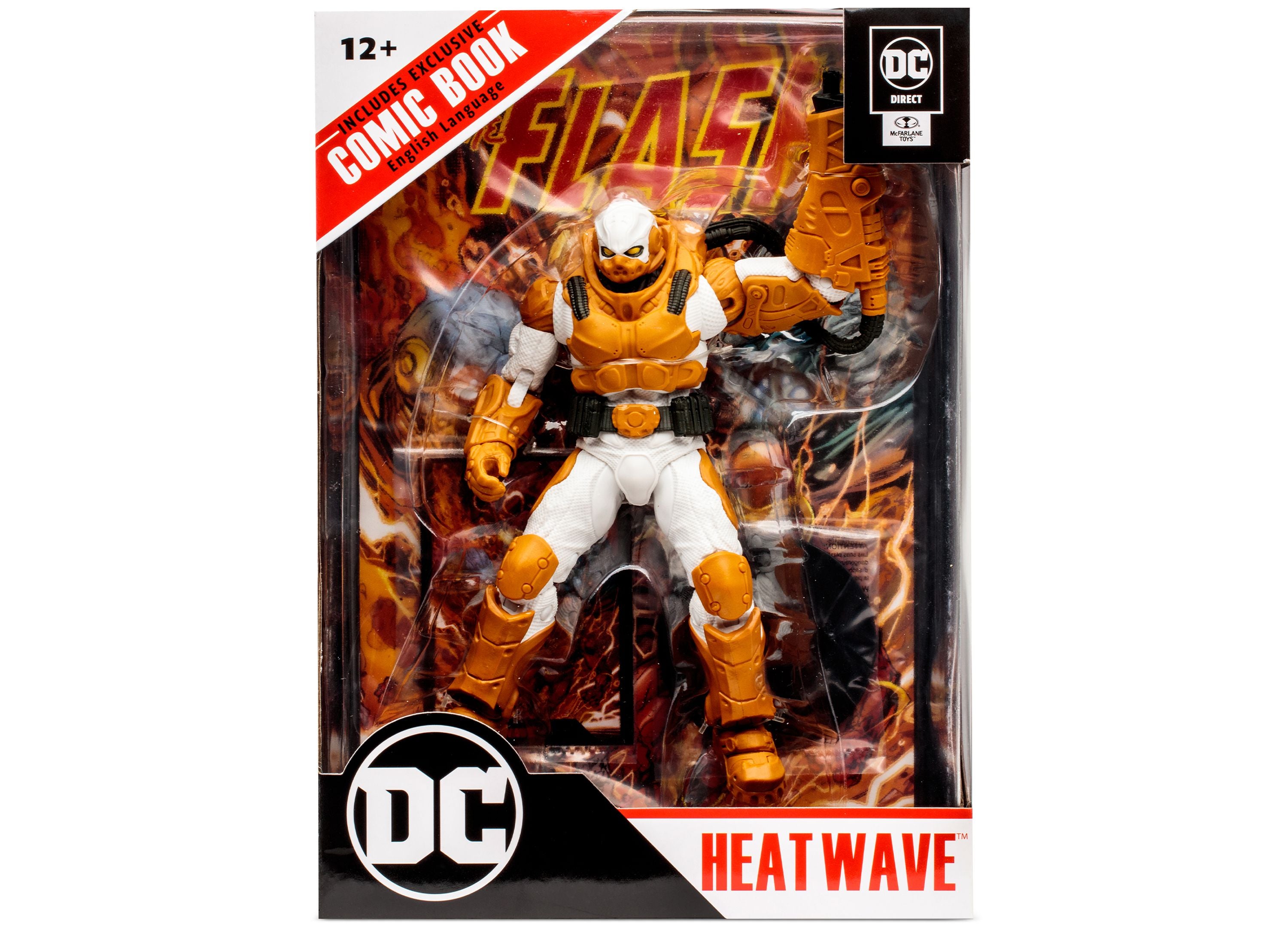 DC Direct Heat Wave 7-Inch Action Figure with Collectible Comic and Art Card - Image 15