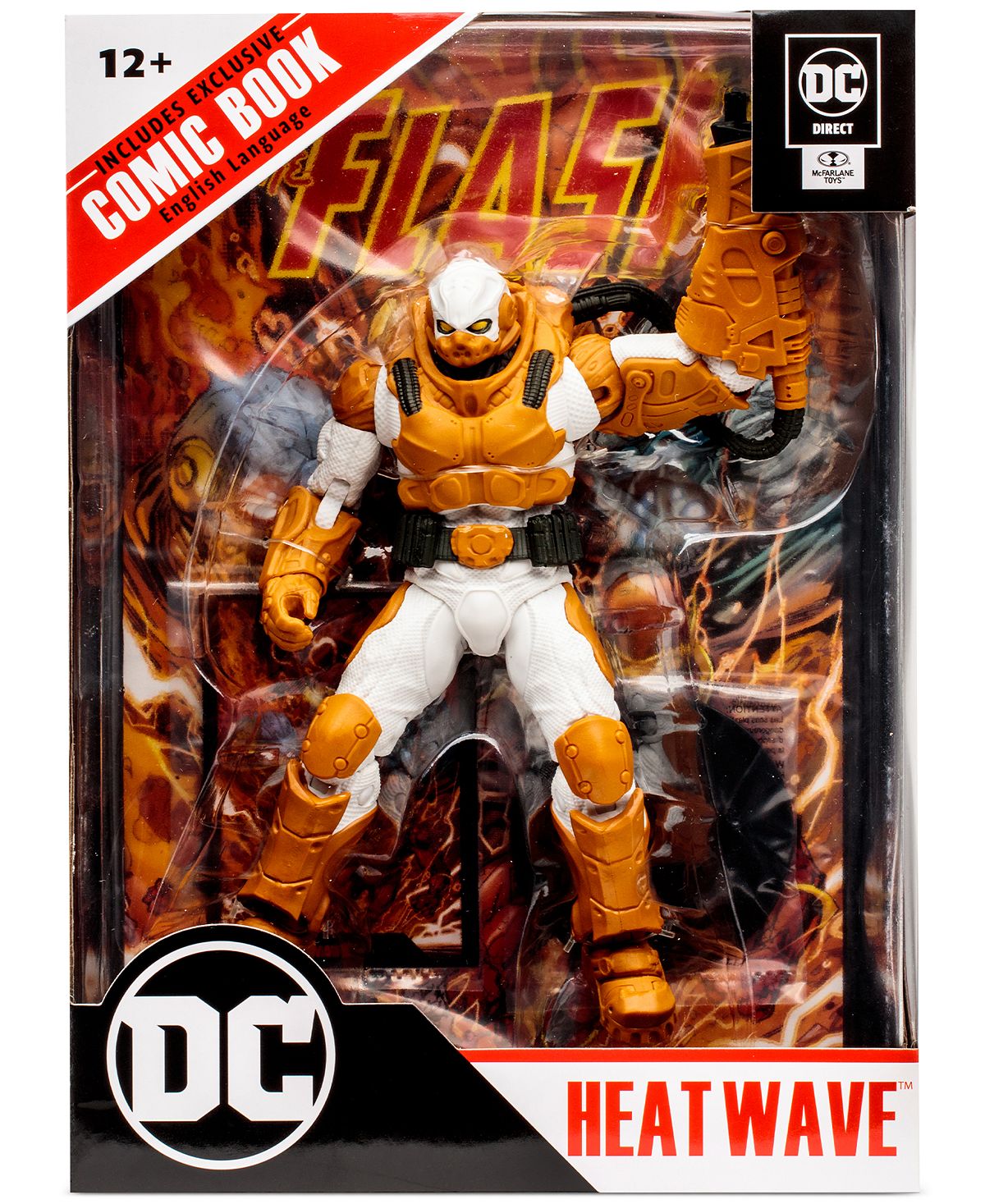 DC Direct Heat Wave 7-Inch Action Figure with Collectible Comic and Art Card - Image 4
