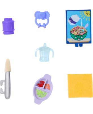 Barbie Skipper Babysitters Inc. Mealtime Fun Play Set with 10 Accessories - Image 2