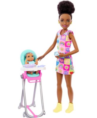 Barbie Skipper Babysitters Inc. Mealtime Fun Play Set with 10 Accessories - Image 4