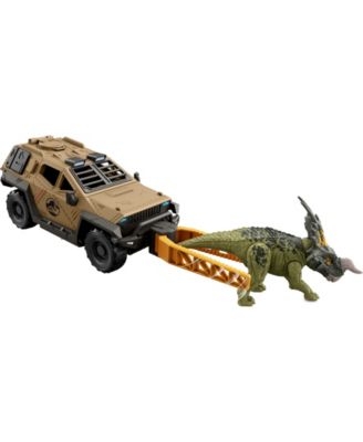 Jurassic World Mission Mayhem Truck with Detachable Claw and Einiosaurus Figure - Image 4