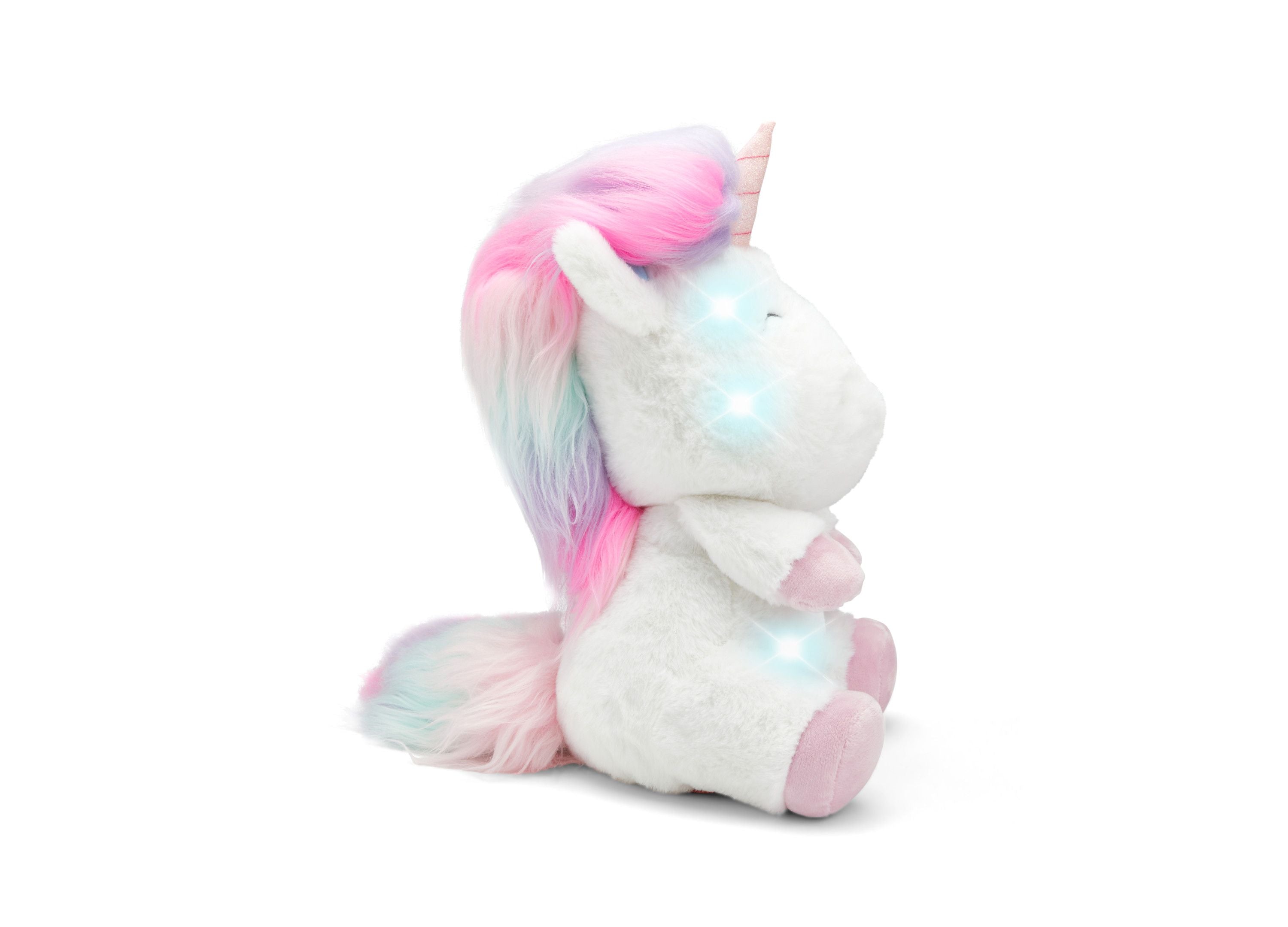 Alternative view of Geoffrey's Toy Box 12-inch Interactive Unicorn Plush with LED Lights and Sound