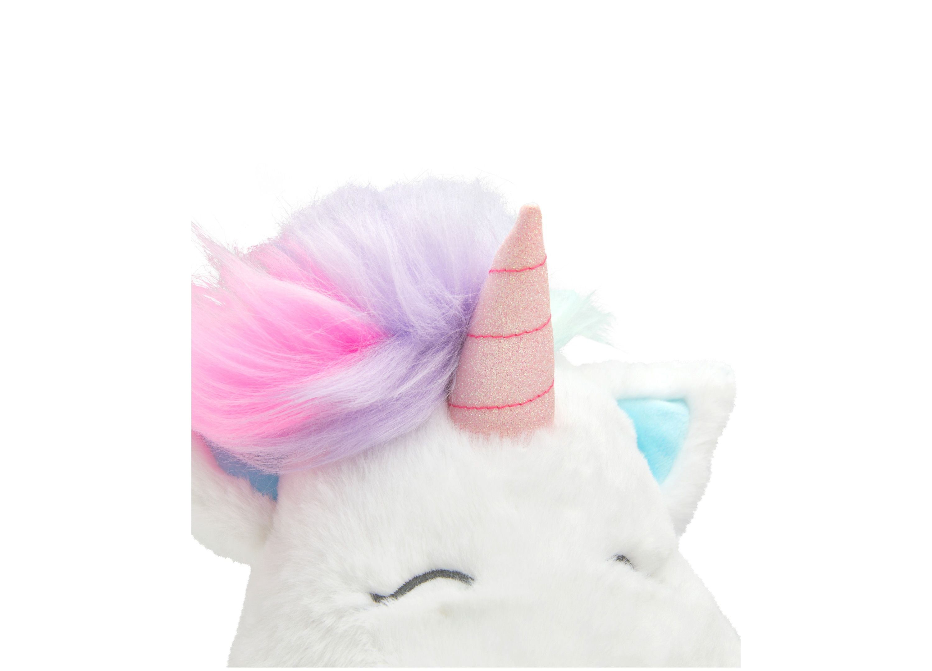 Geoffrey's Toy Box 12-inch Interactive Unicorn Plush with LED Lights and Sound - Image 6