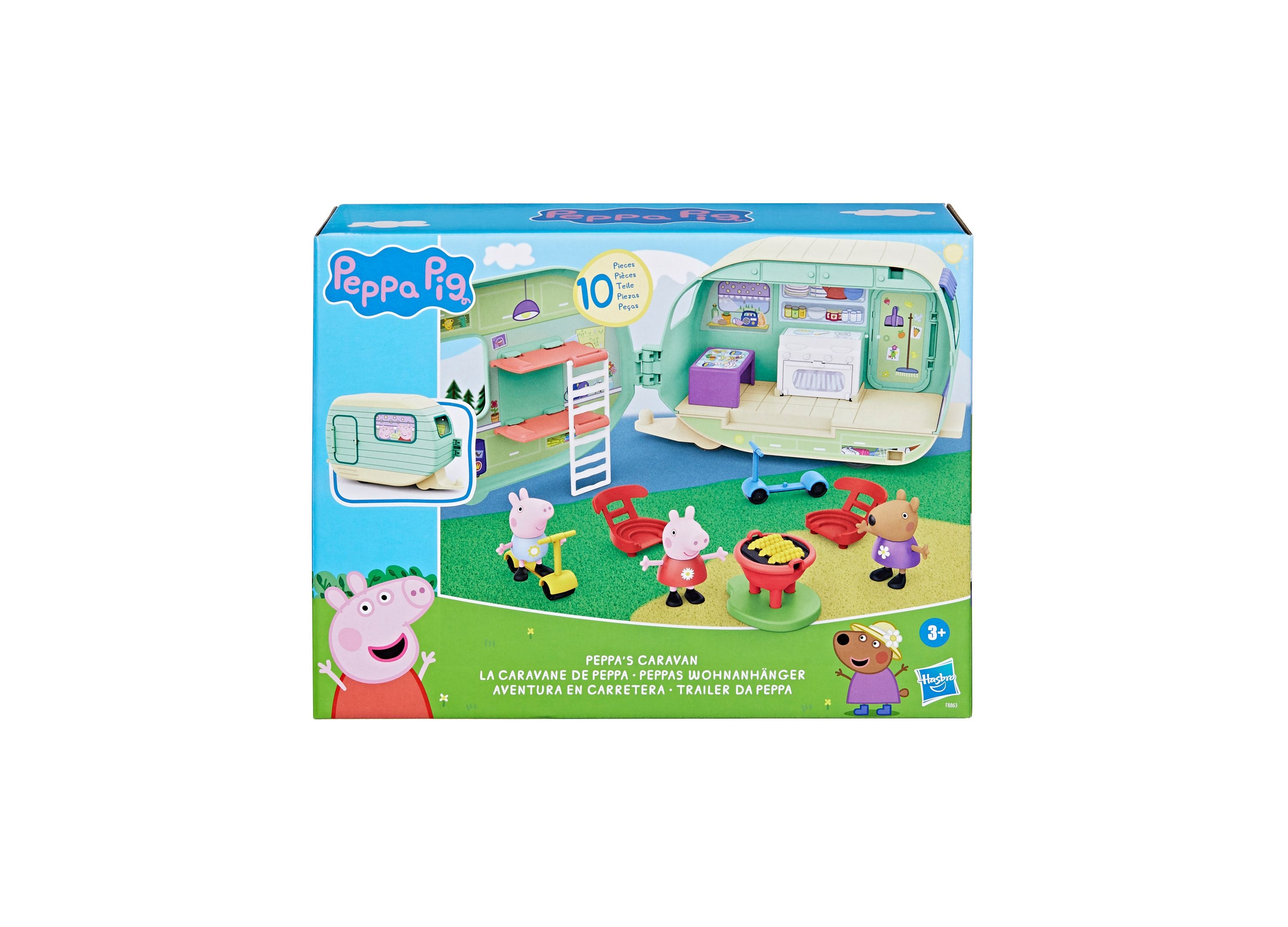 Peppa Pig Peppa's Caravan Adventure Playset
