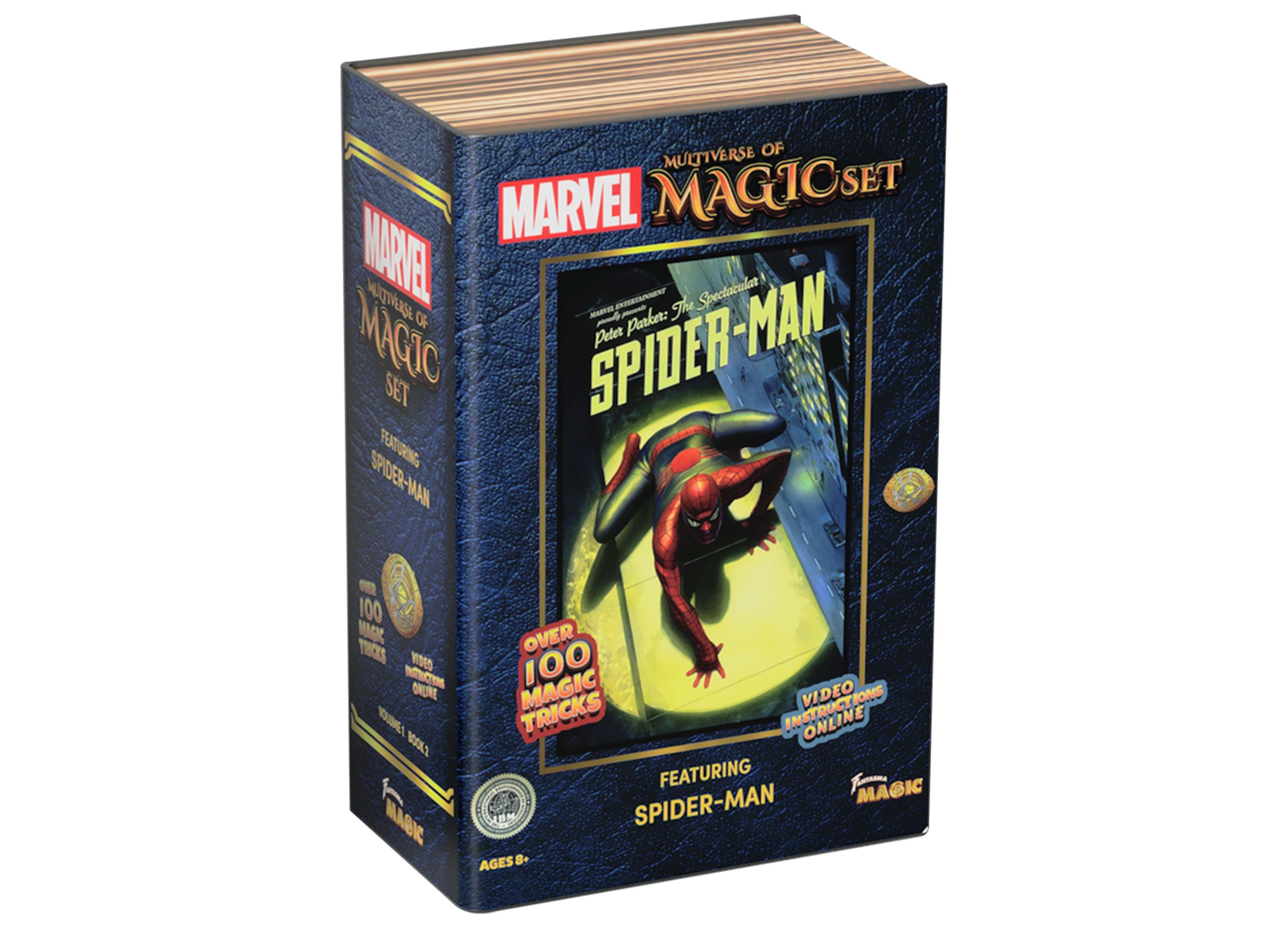 Alternative view of Marvel Spider-Man Magic Comic Book Set - Over 100 Tricks, Vol. 1 & 2